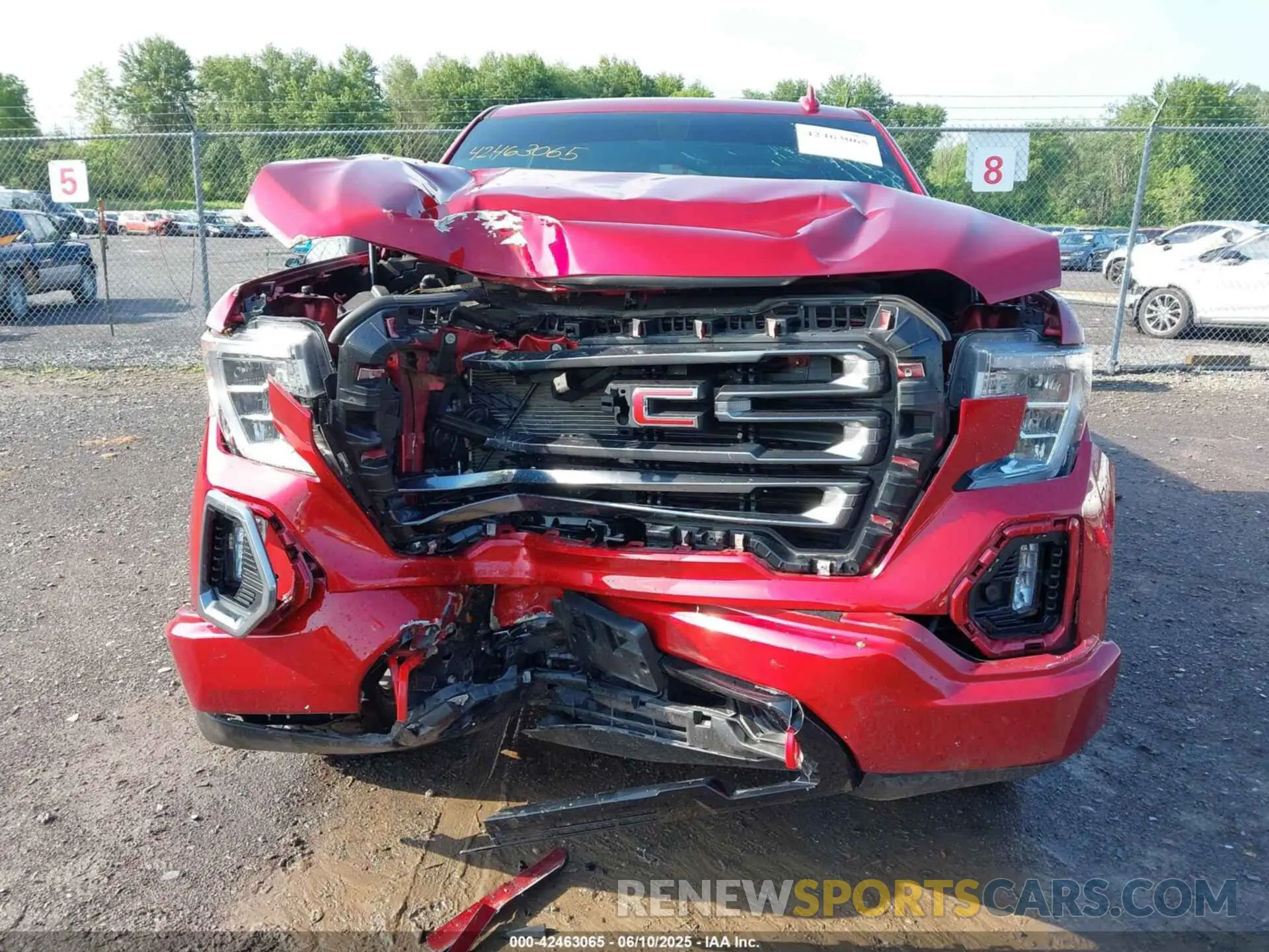 6 Photograph of a damaged car 3GTU9EET0MG408703 GMC SIERRA 1500 2021
