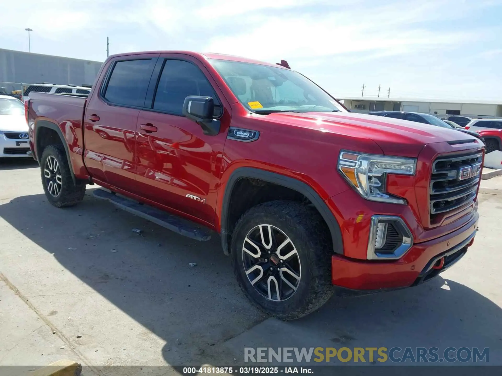 1 Photograph of a damaged car 3GTU9EET2MG311910 GMC SIERRA 1500 2021