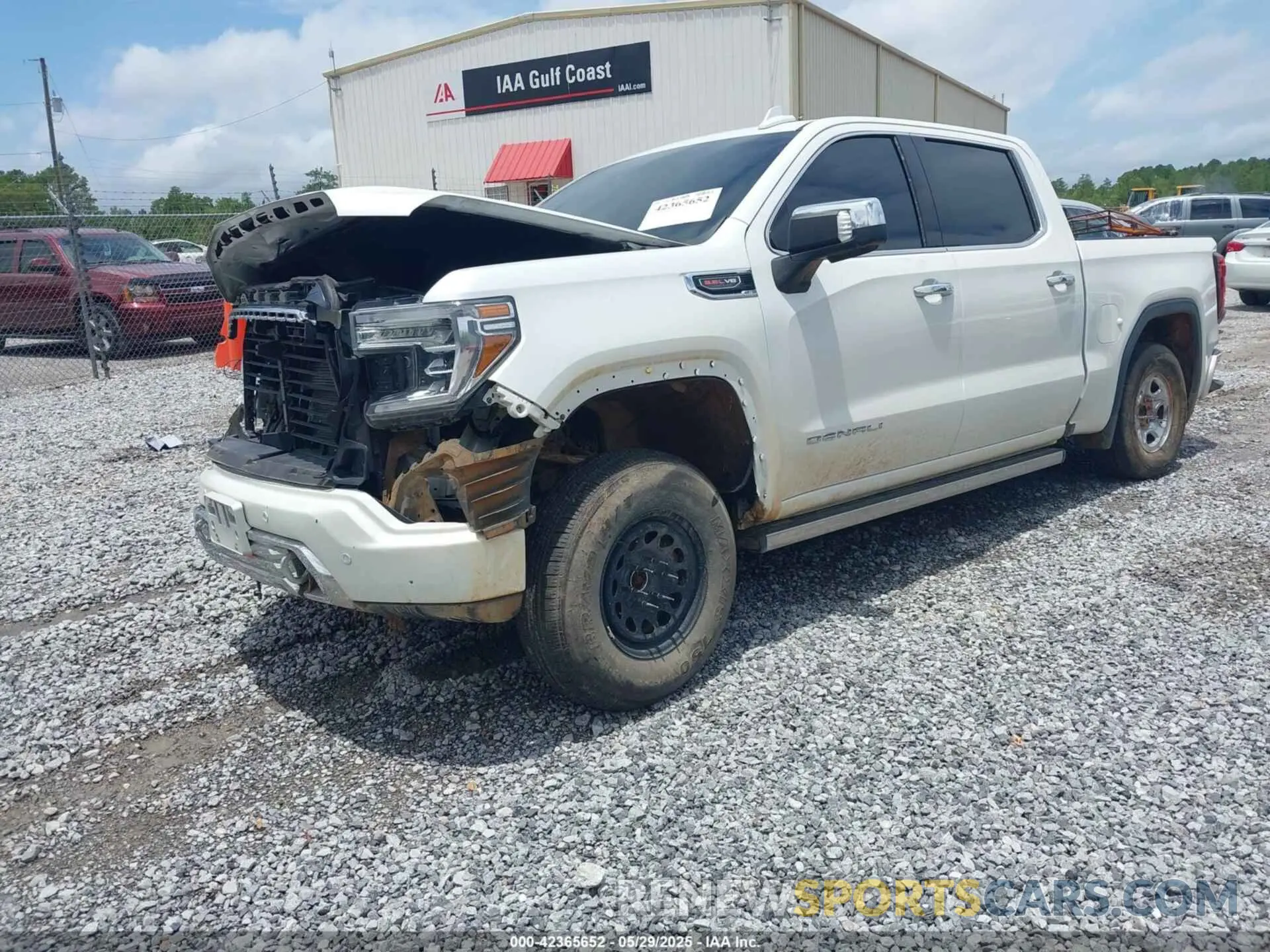 2 Photograph of a damaged car 3GTU9FEL5MG452492 GMC SIERRA 1500 2021