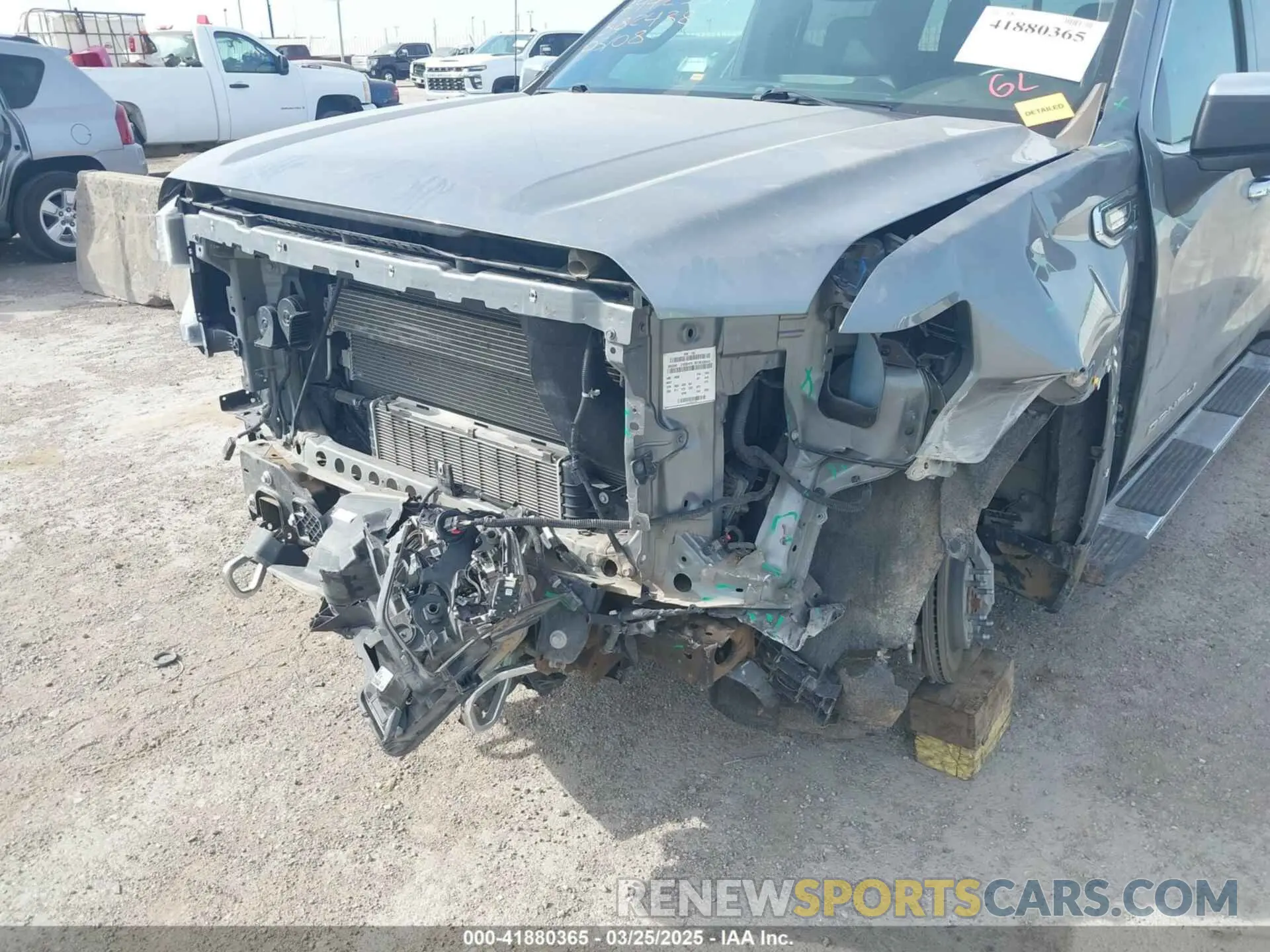 6 Photograph of a damaged car 3GTU9FETXMG382438 GMC SIERRA 1500 2021