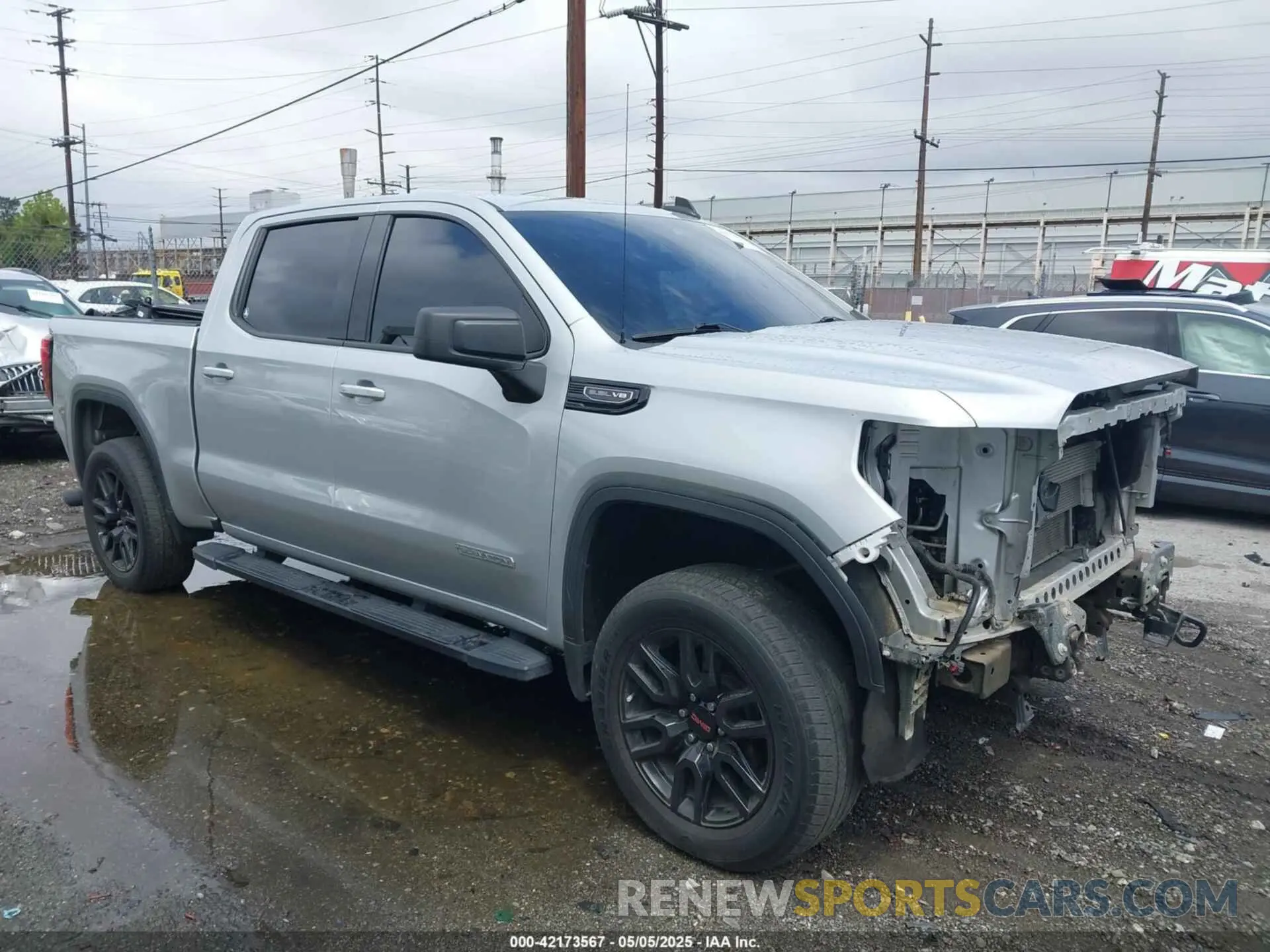 1 Photograph of a damaged car 1GTPHCED9NZ577469 GMC SIERRA 1500 2022