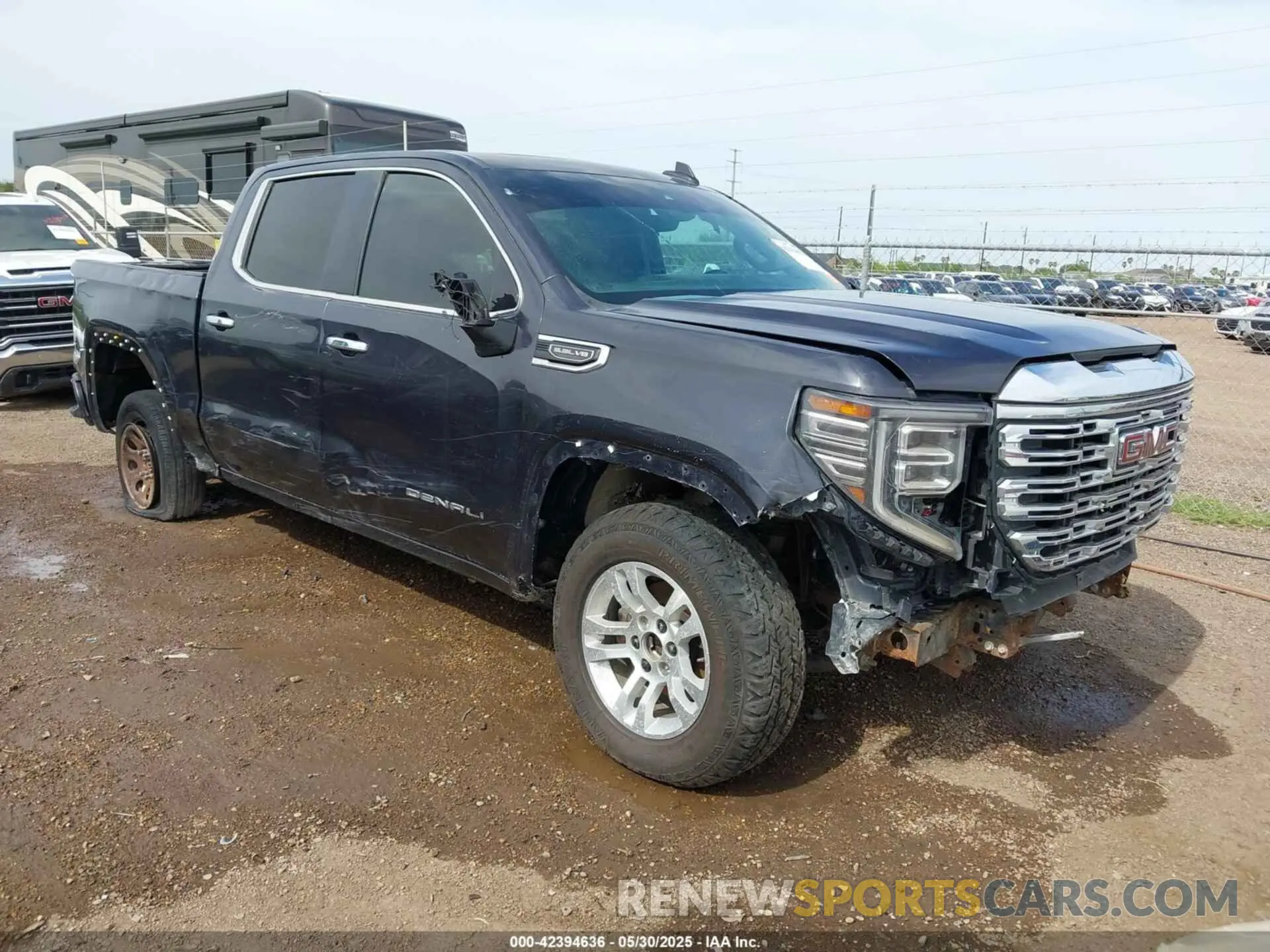 1 Photograph of a damaged car 1GTPHGED5NZ627386 GMC SIERRA 1500 2022