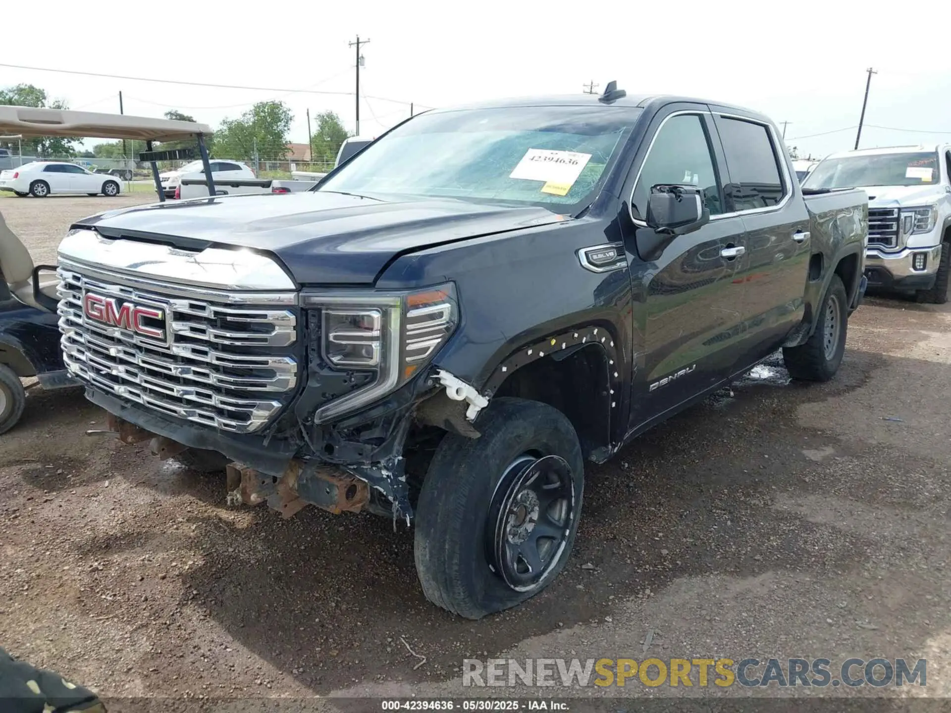 2 Photograph of a damaged car 1GTPHGED5NZ627386 GMC SIERRA 1500 2022