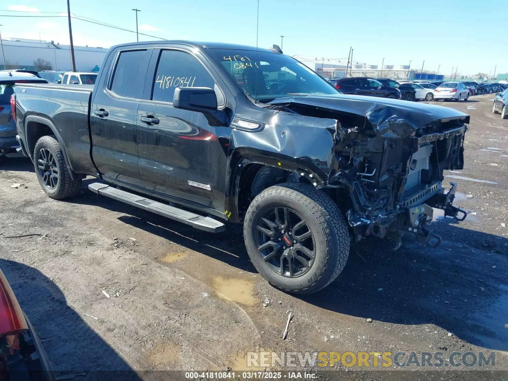 1 Photograph of a damaged car 1GTRUCEDXNZ513462 GMC SIERRA 1500 2022