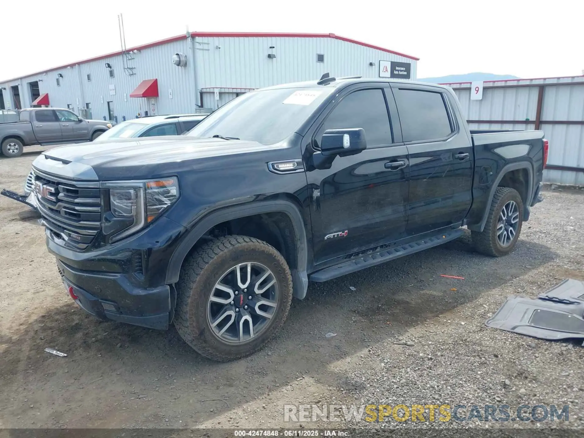 2 Photograph of a damaged car 1GTUUEET4NZ582967 GMC SIERRA 1500 2022