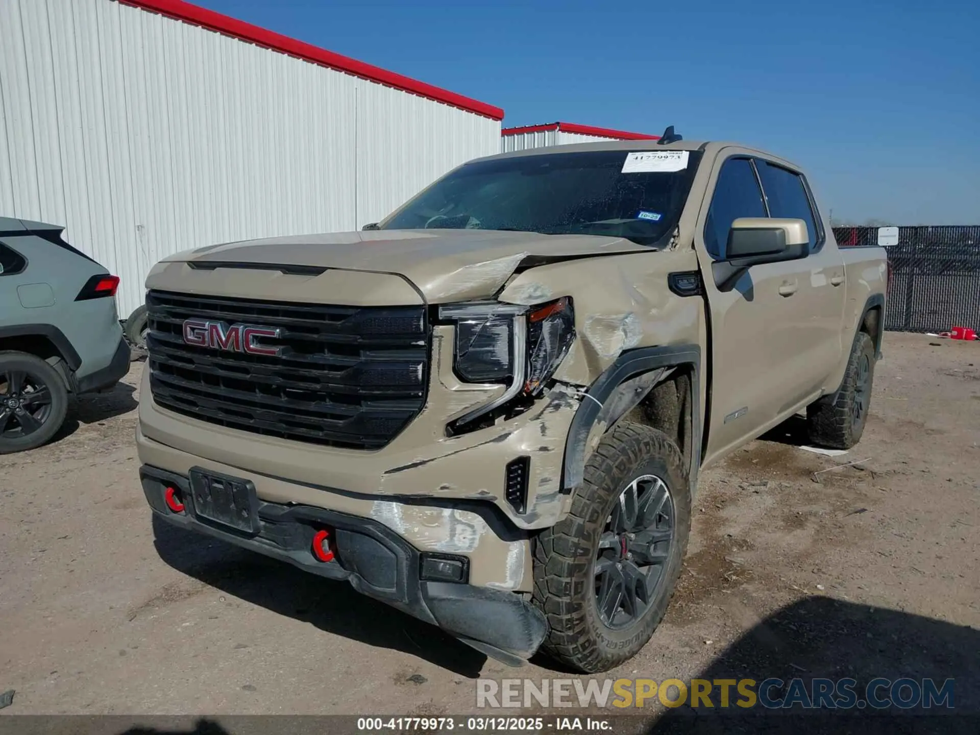 2 Photograph of a damaged car 3GTPHCED7NG634395 GMC SIERRA 1500 2022