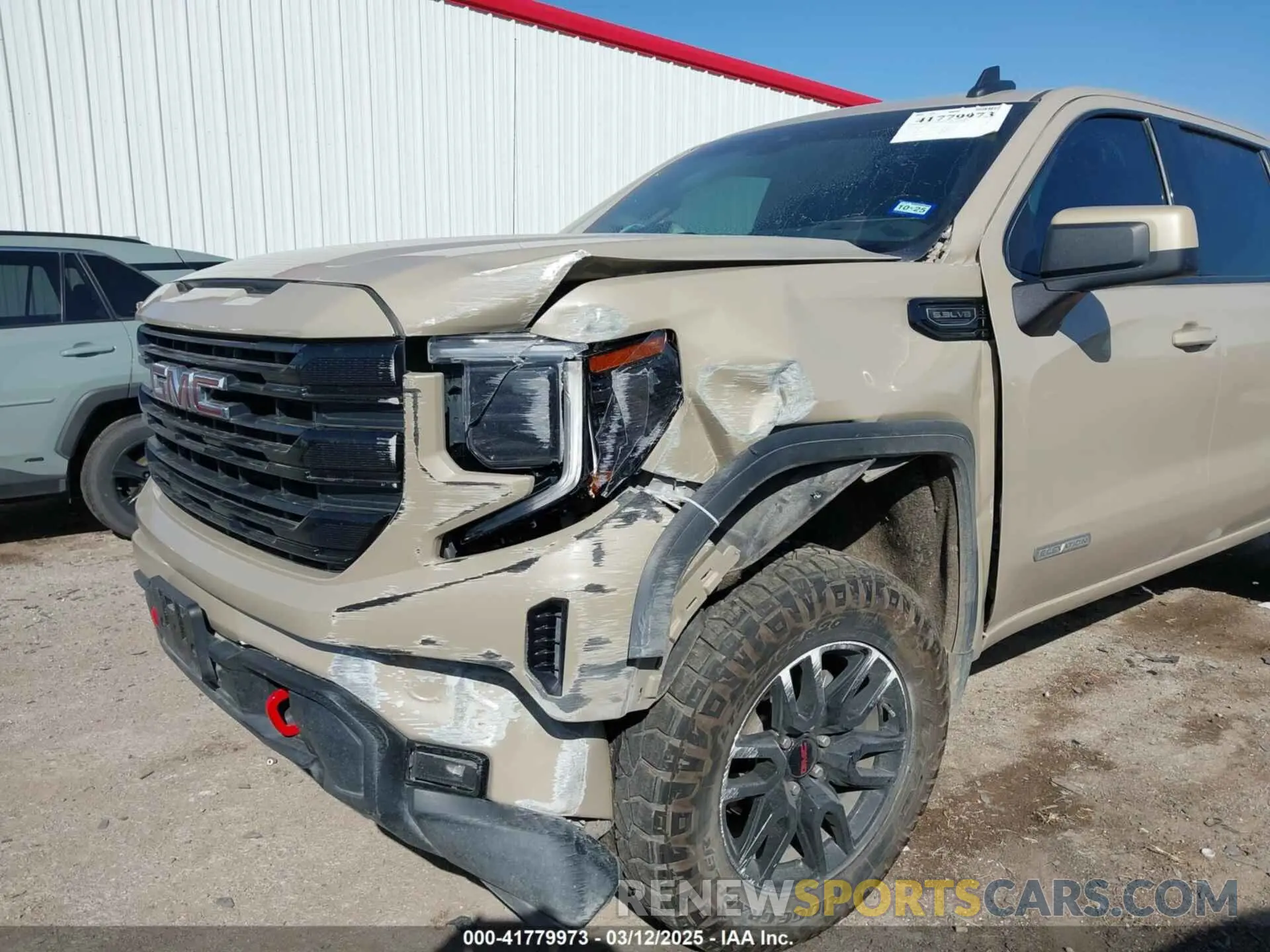 6 Photograph of a damaged car 3GTPHCED7NG634395 GMC SIERRA 1500 2022