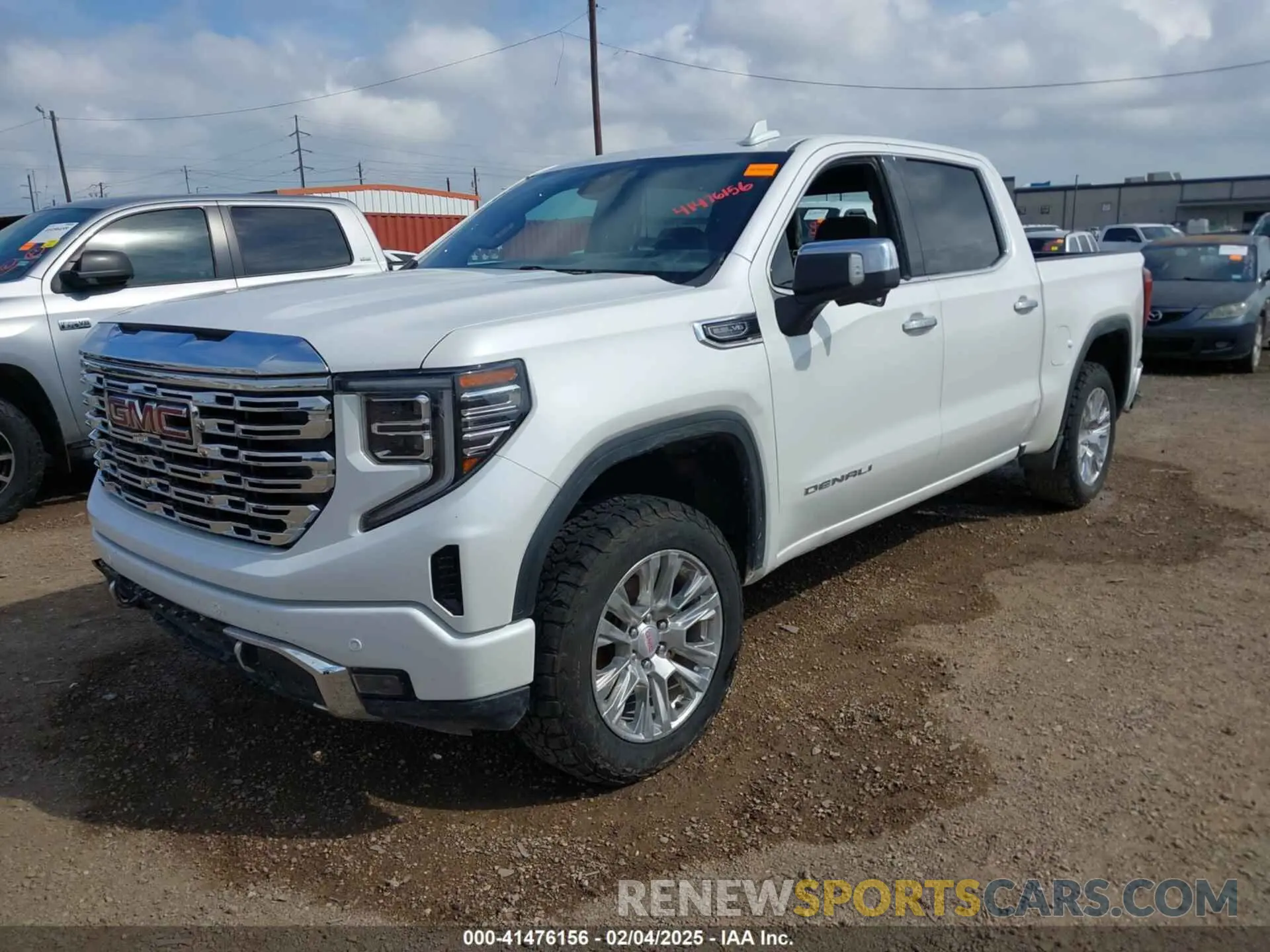 2 Photograph of a damaged car 3GTPHGED3NG680782 GMC SIERRA 1500 2022