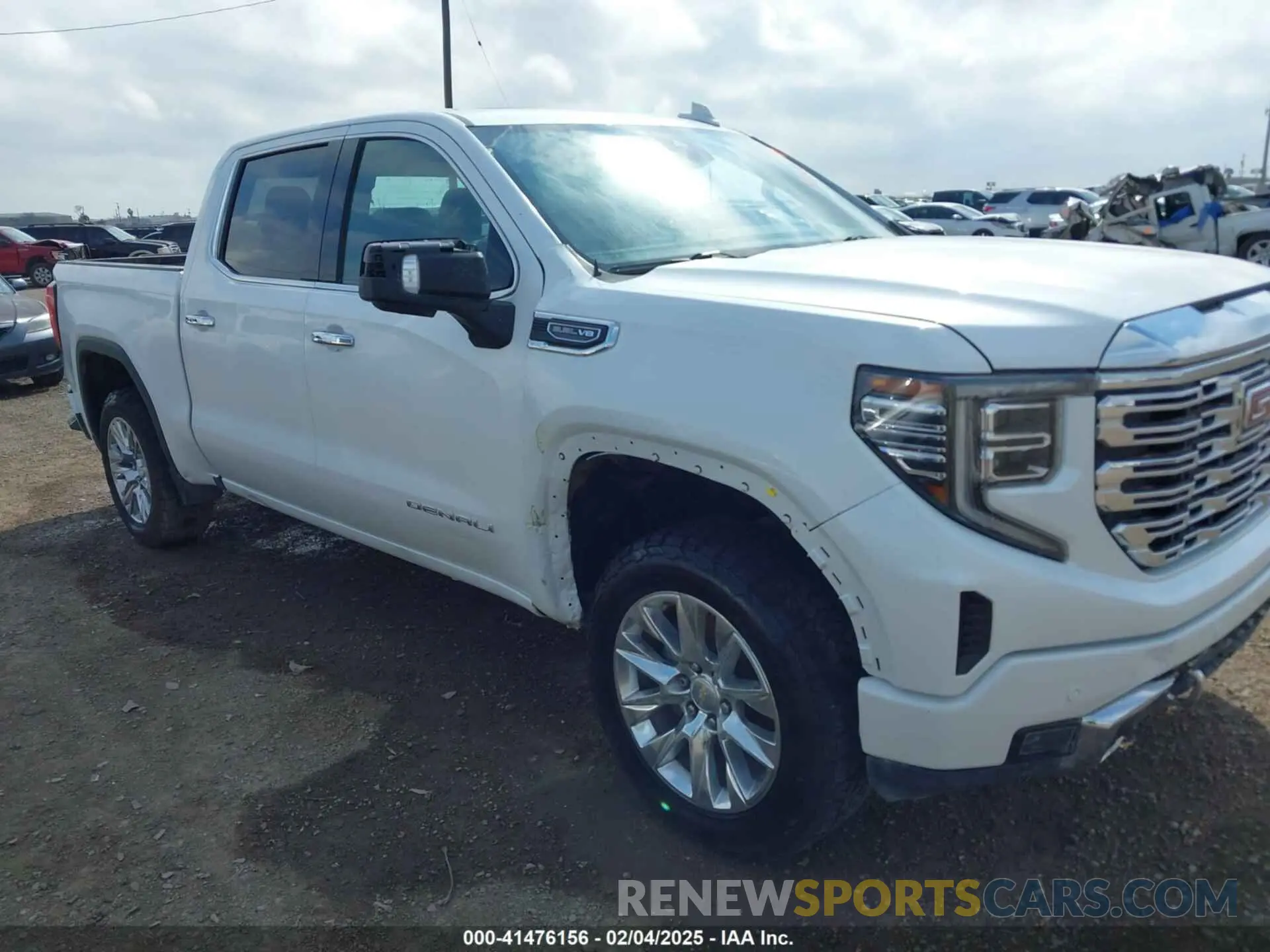 6 Photograph of a damaged car 3GTPHGED3NG680782 GMC SIERRA 1500 2022