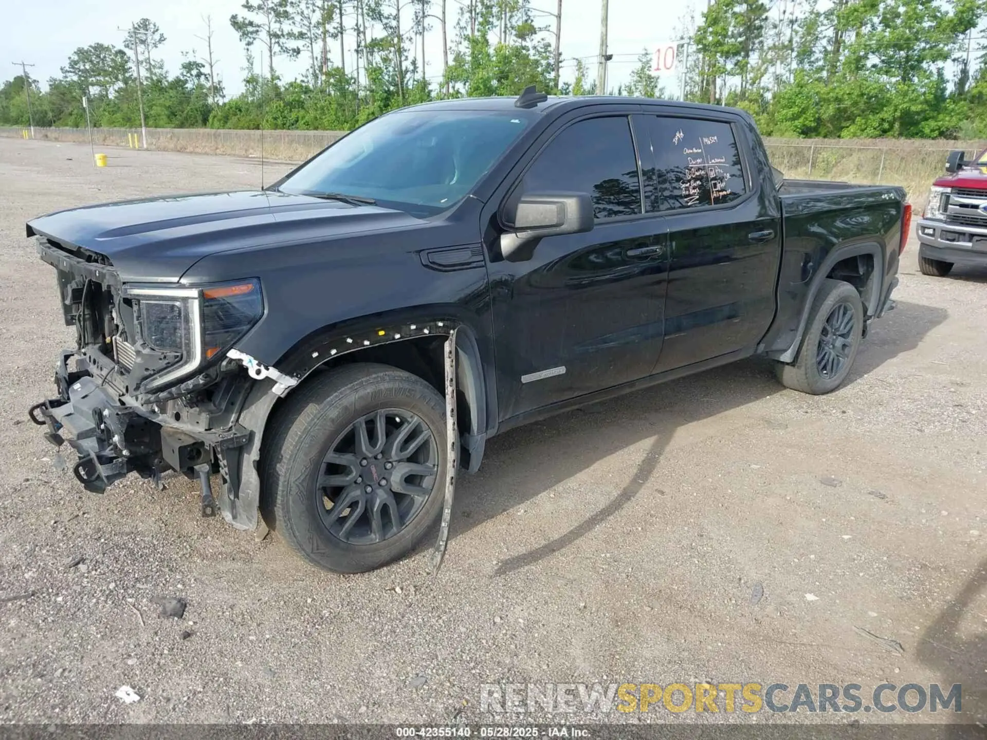 2 Photograph of a damaged car 3GTPUCEK1NG544010 GMC SIERRA 1500 2022