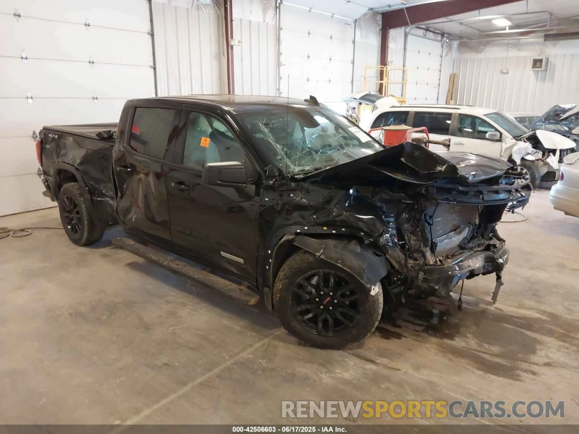 1 Photograph of a damaged car 3GTPUCEK3NG682938 GMC SIERRA 1500 2022