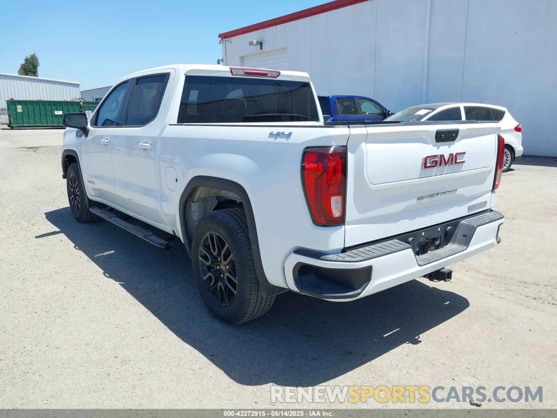 3 Photograph of a damaged car 3GTPUCEK6NG664465 GMC SIERRA 1500 2022