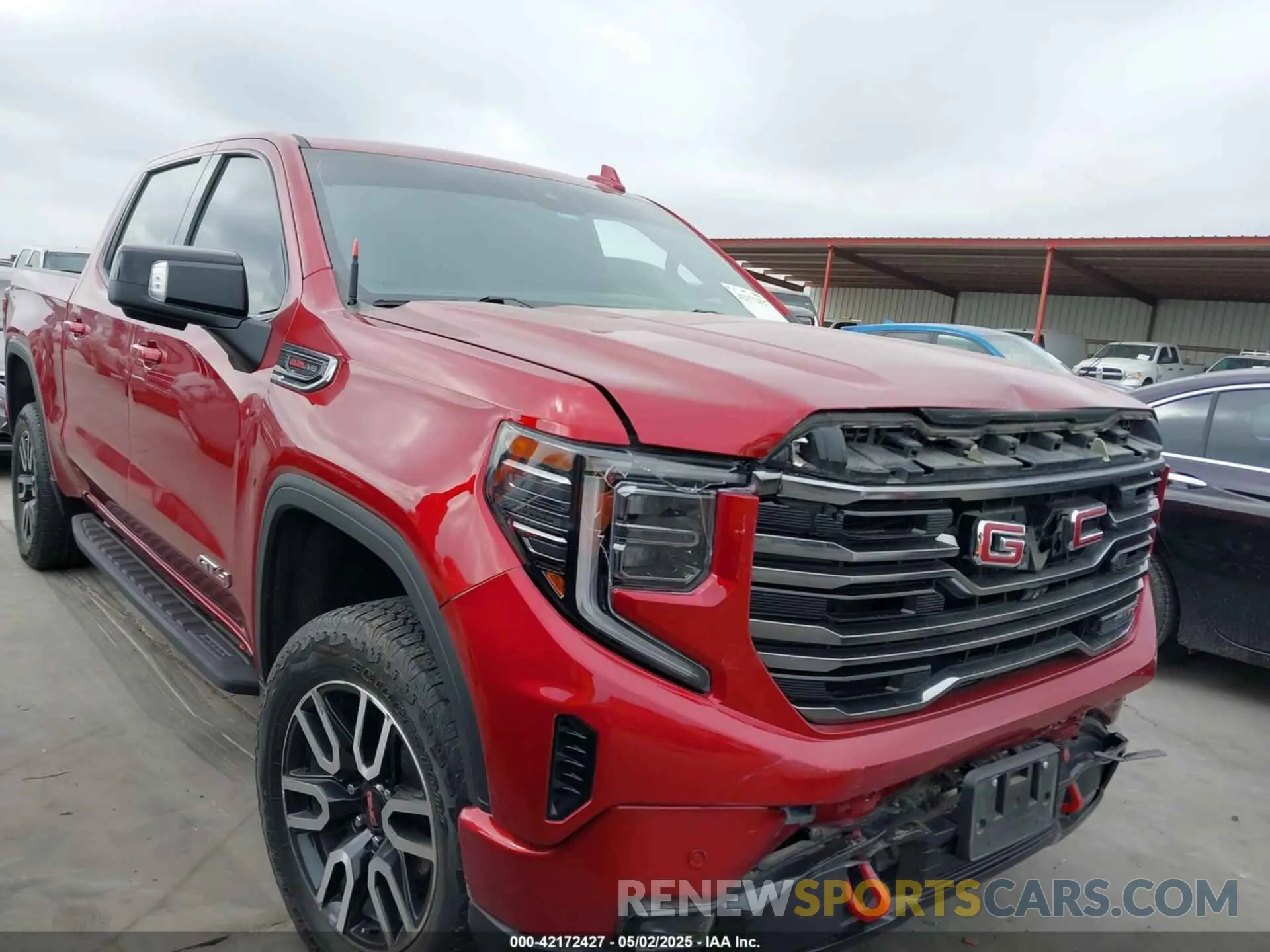 1 Photograph of a damaged car 3GTPUEEL2NG557157 GMC SIERRA 1500 2022