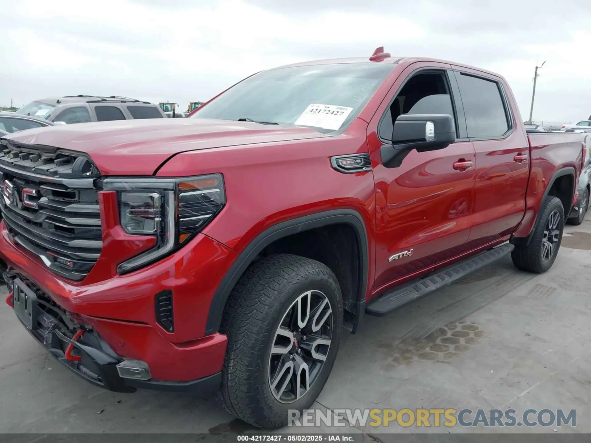 2 Photograph of a damaged car 3GTPUEEL2NG557157 GMC SIERRA 1500 2022