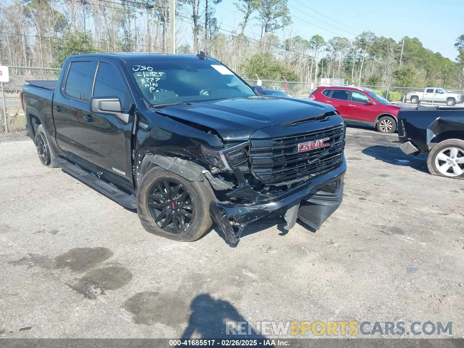 1 Photograph of a damaged car 3GTUUCED2NG628227 GMC SIERRA 1500 2022