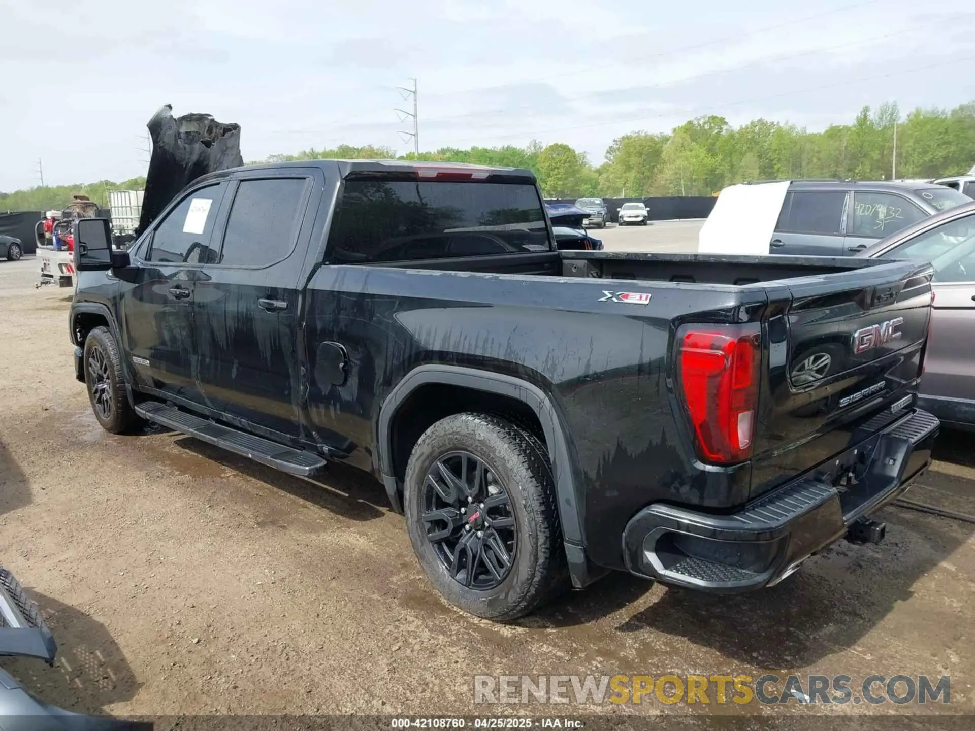 3 Photograph of a damaged car 3GTUUCET7NG535940 GMC SIERRA 1500 2022