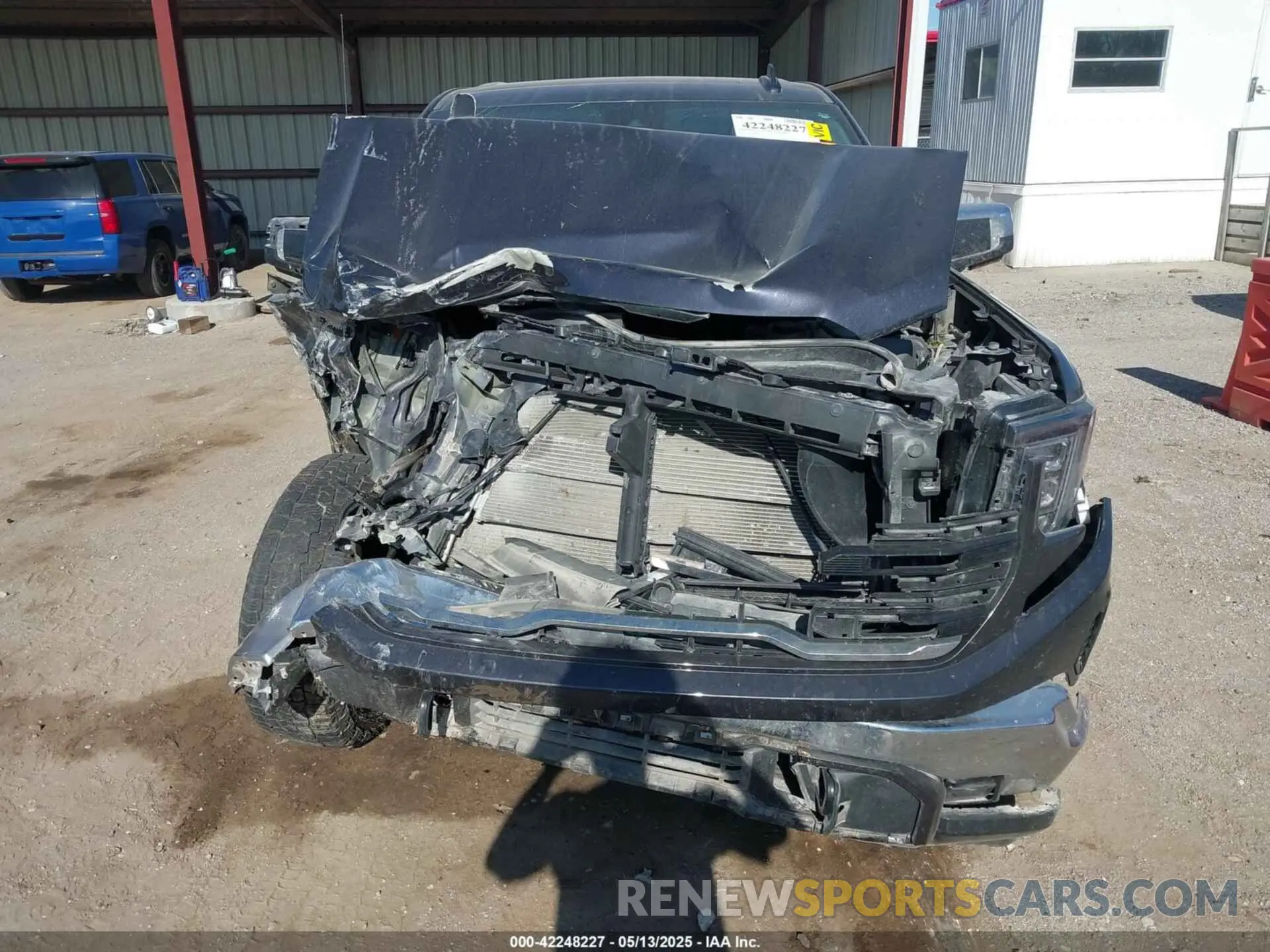 13 Photograph of a damaged car 3GTUUDED3NG546299 GMC SIERRA 1500 2022