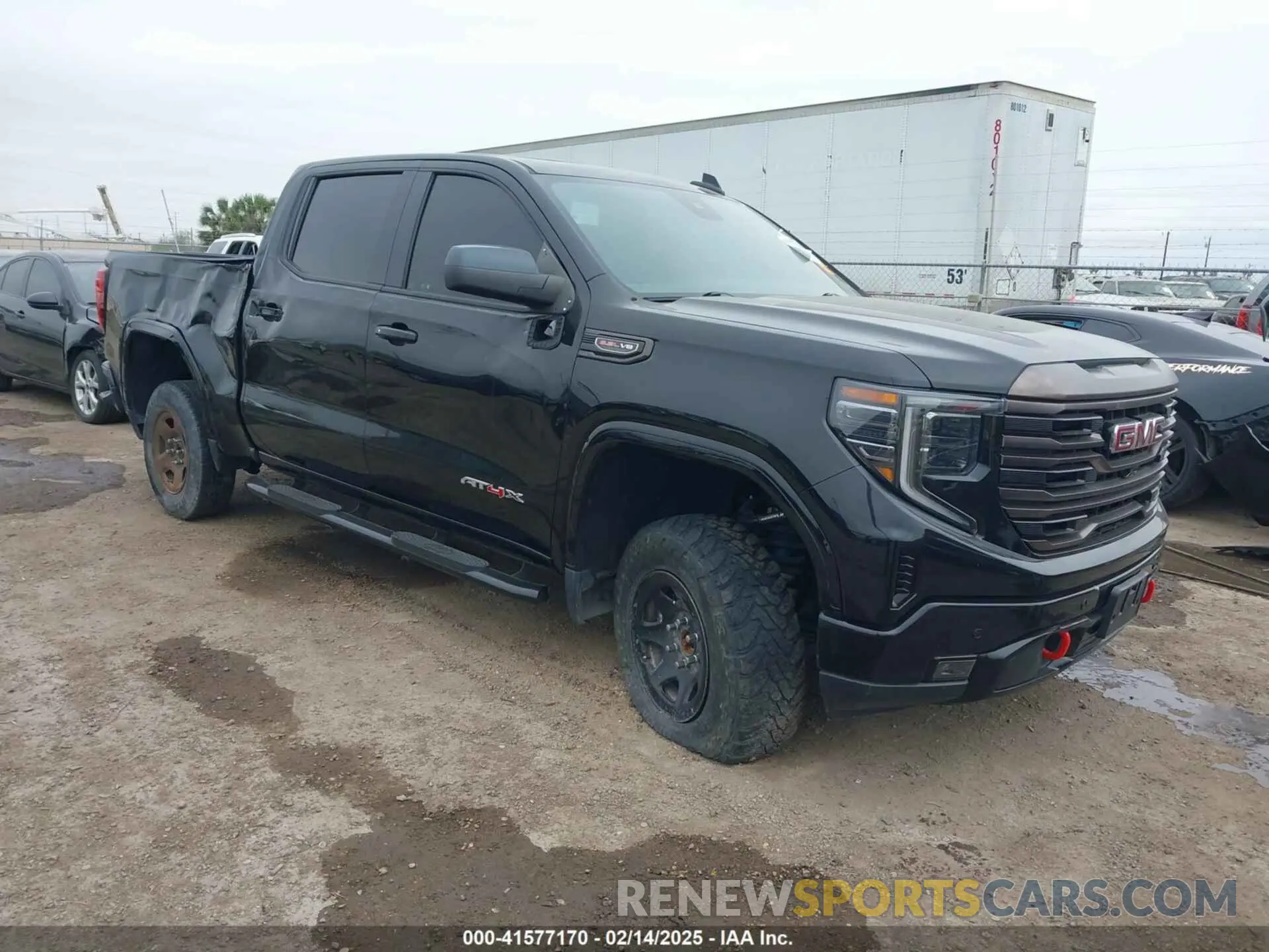 1 Photograph of a damaged car 3GTUUFEL5NG547912 GMC SIERRA 1500 2022