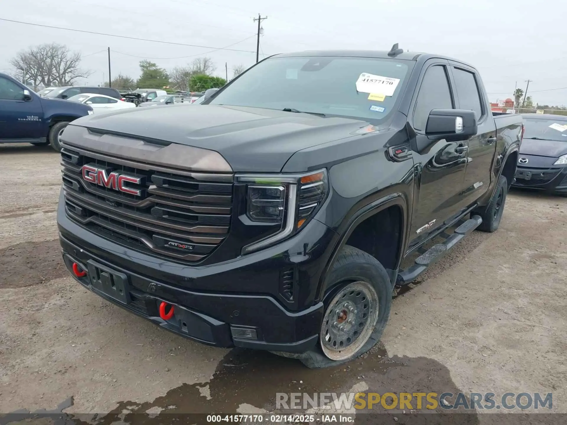 6 Photograph of a damaged car 3GTUUFEL5NG547912 GMC SIERRA 1500 2022