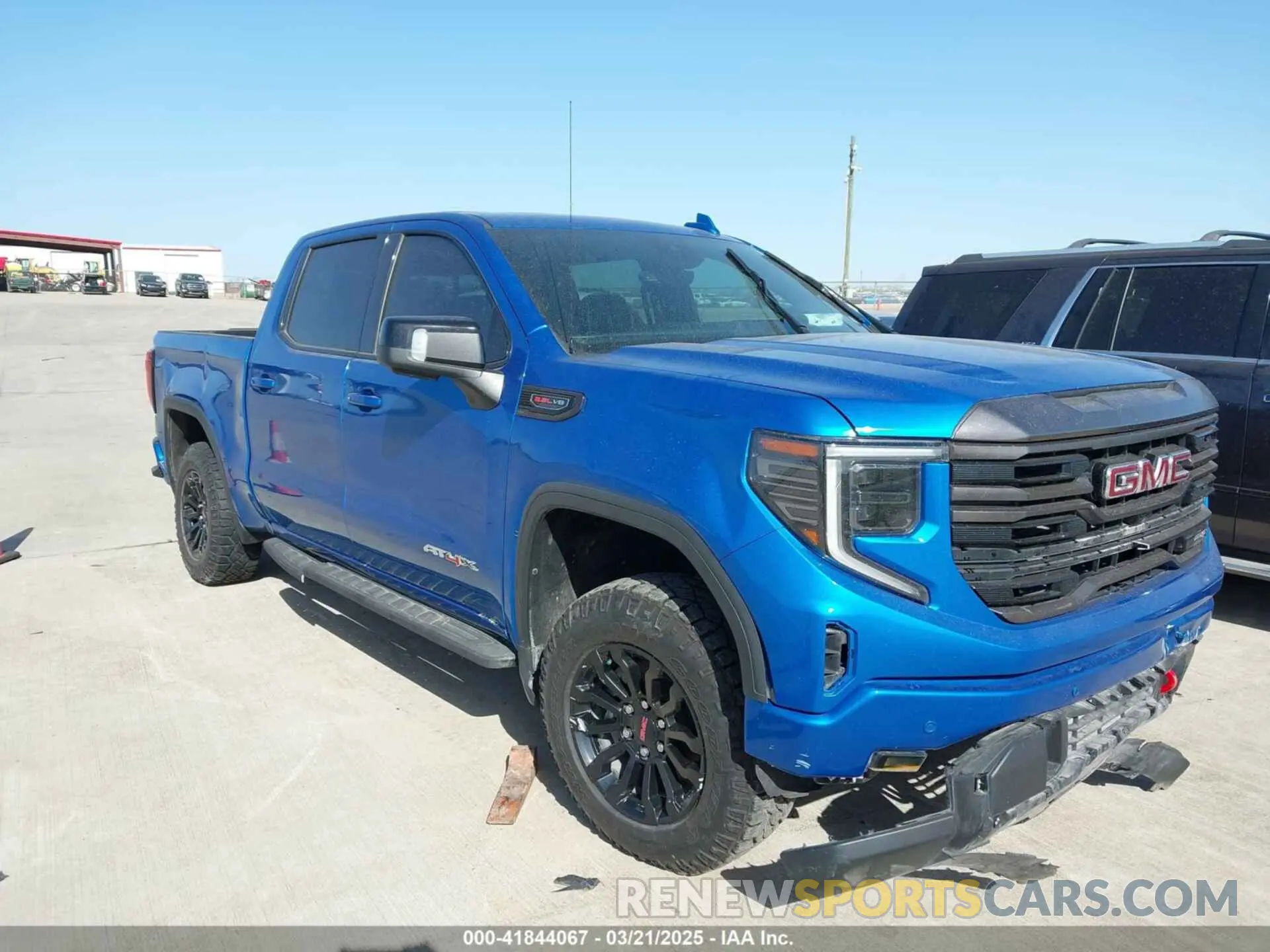 1 Photograph of a damaged car 3GTUUFELXNG669794 GMC SIERRA 1500 2022