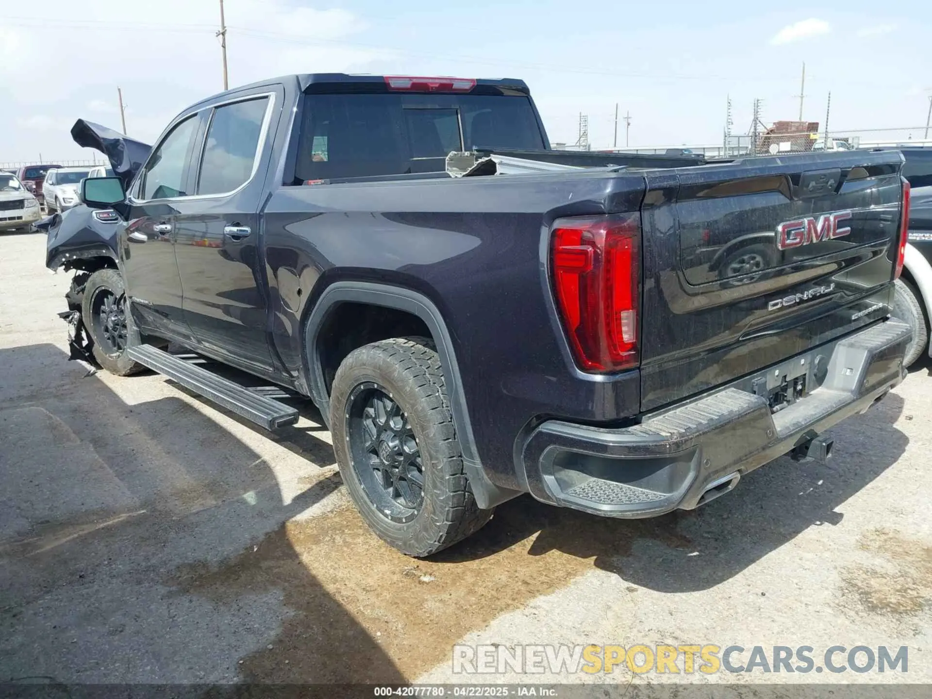 3 Photograph of a damaged car 3GTUUGEL8NG664468 GMC SIERRA 1500 2022