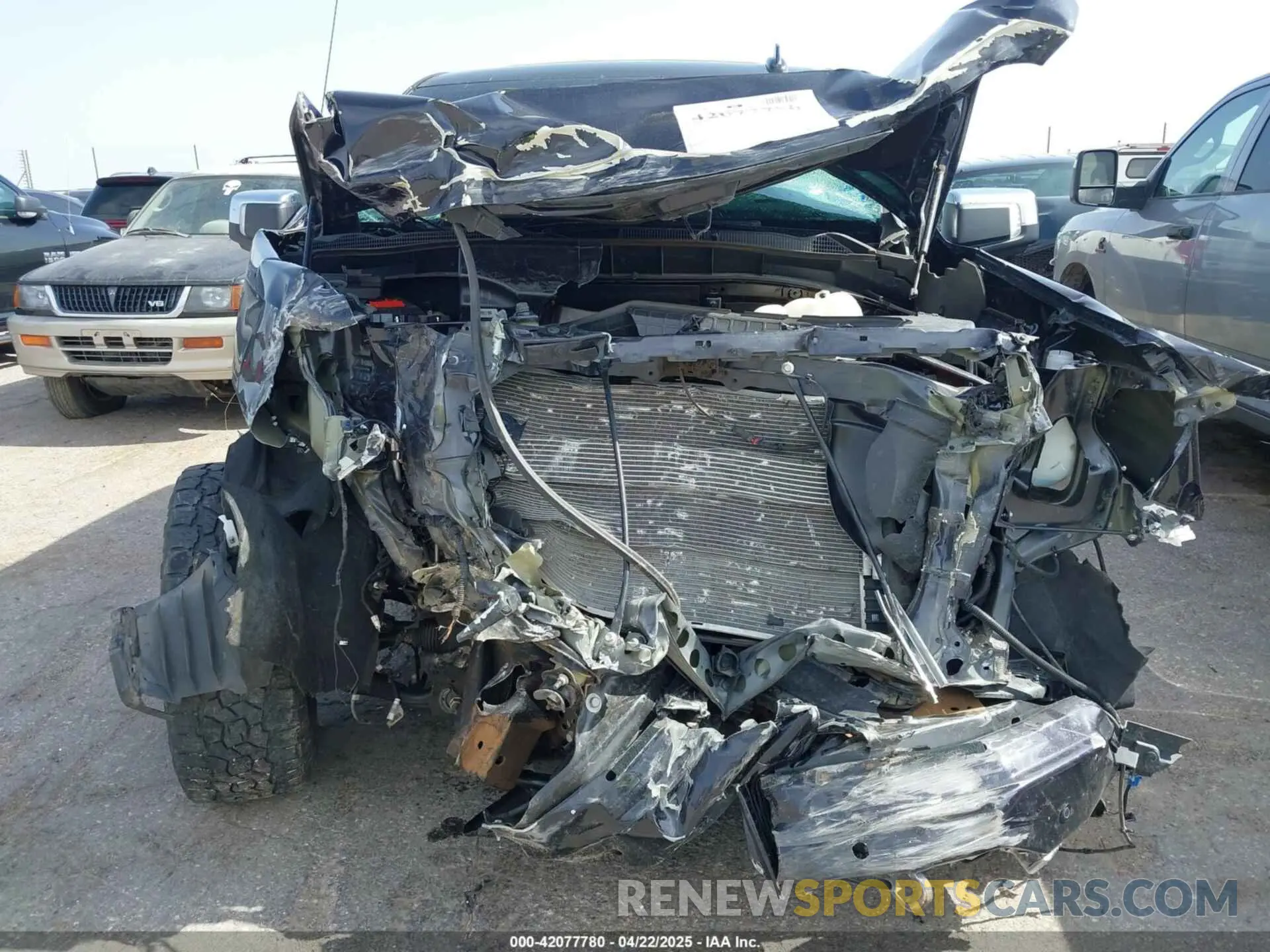 6 Photograph of a damaged car 3GTUUGEL8NG664468 GMC SIERRA 1500 2022