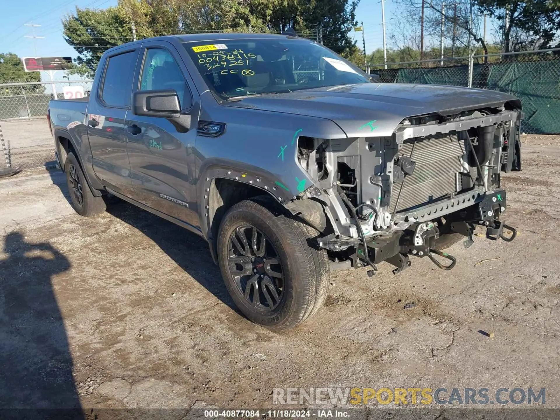 1 Photograph of a damaged car 1GTPHAED4PZ329251 GMC SIERRA 1500 2023