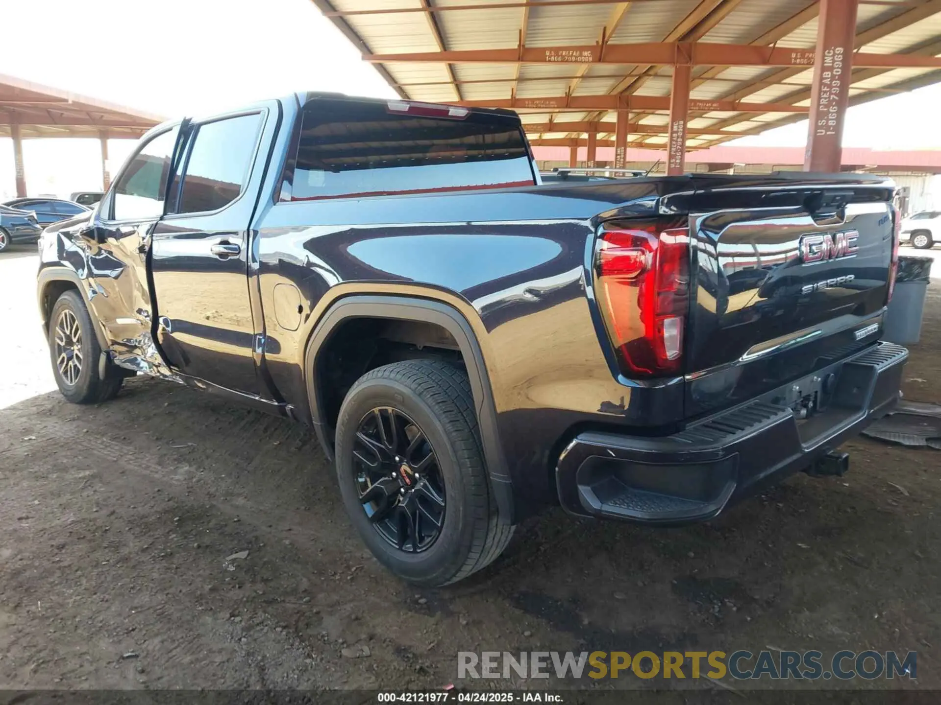 3 Photograph of a damaged car 1GTPHCEK8PZ104499 GMC SIERRA 1500 2023