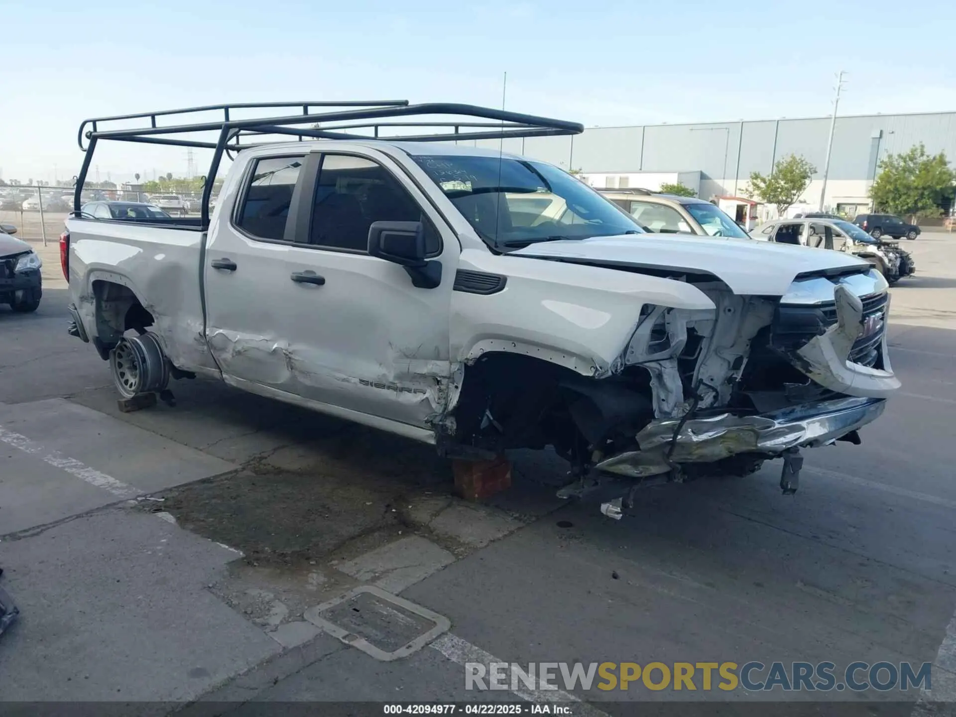 1 Photograph of a damaged car 1GTRHAED9PZ273476 GMC SIERRA 1500 2023