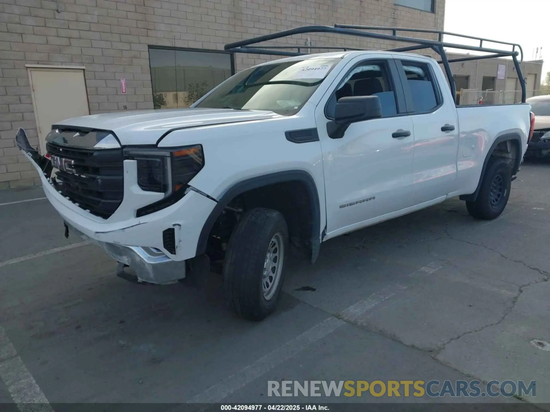 2 Photograph of a damaged car 1GTRHAED9PZ273476 GMC SIERRA 1500 2023