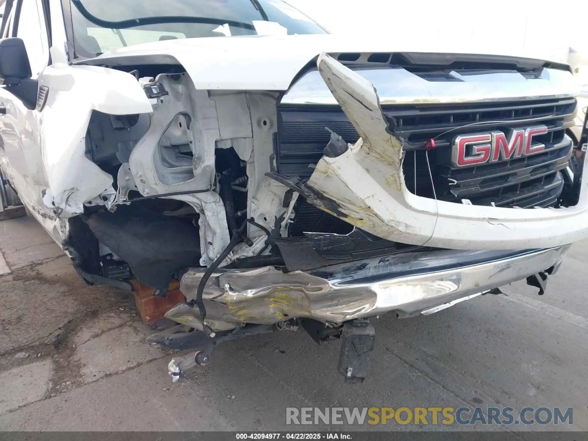 6 Photograph of a damaged car 1GTRHAED9PZ273476 GMC SIERRA 1500 2023