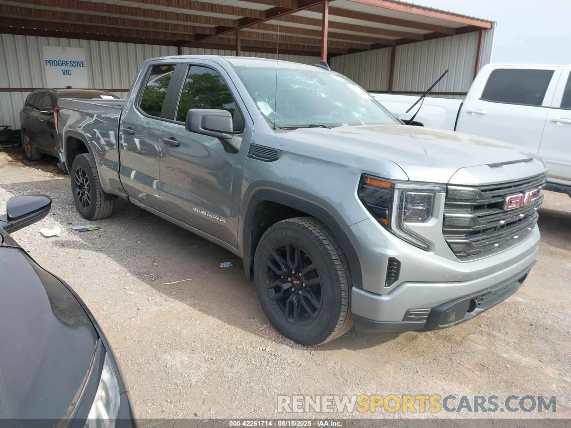 1 Photograph of a damaged car 1GTRHAEK1PZ265385 GMC SIERRA 1500 2023