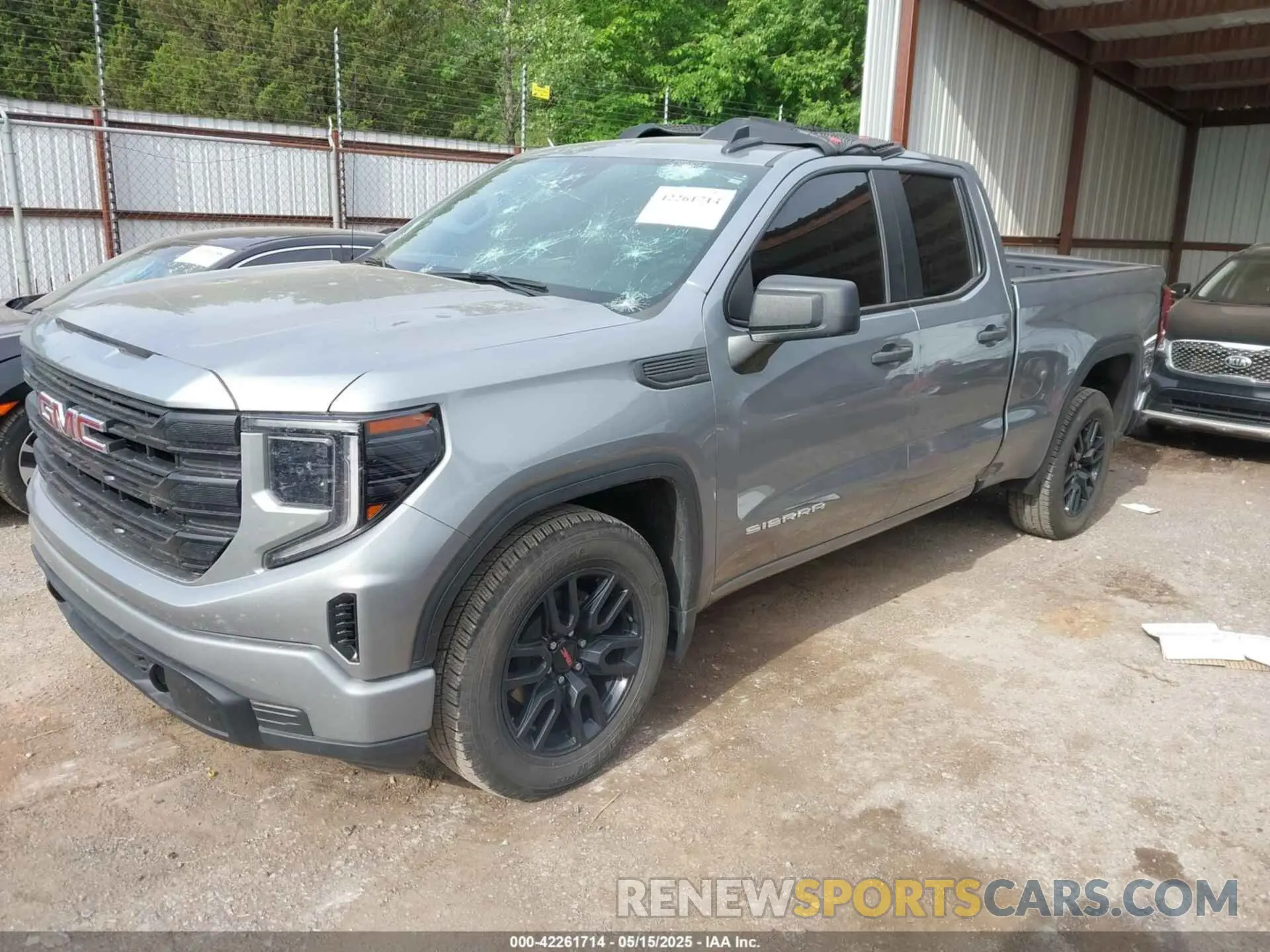 2 Photograph of a damaged car 1GTRHAEK1PZ265385 GMC SIERRA 1500 2023