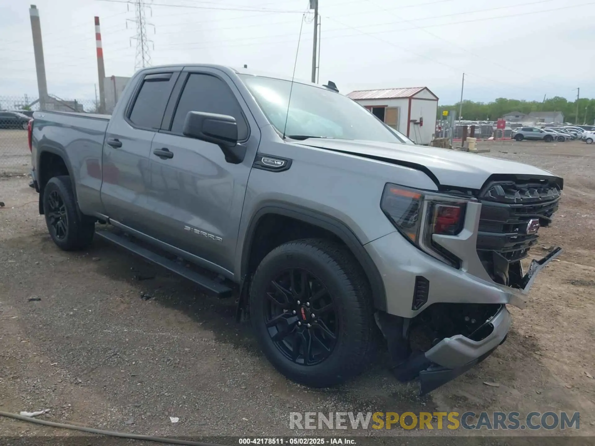 1 Photograph of a damaged car 1GTRUAED9PZ270833 GMC SIERRA 1500 2023