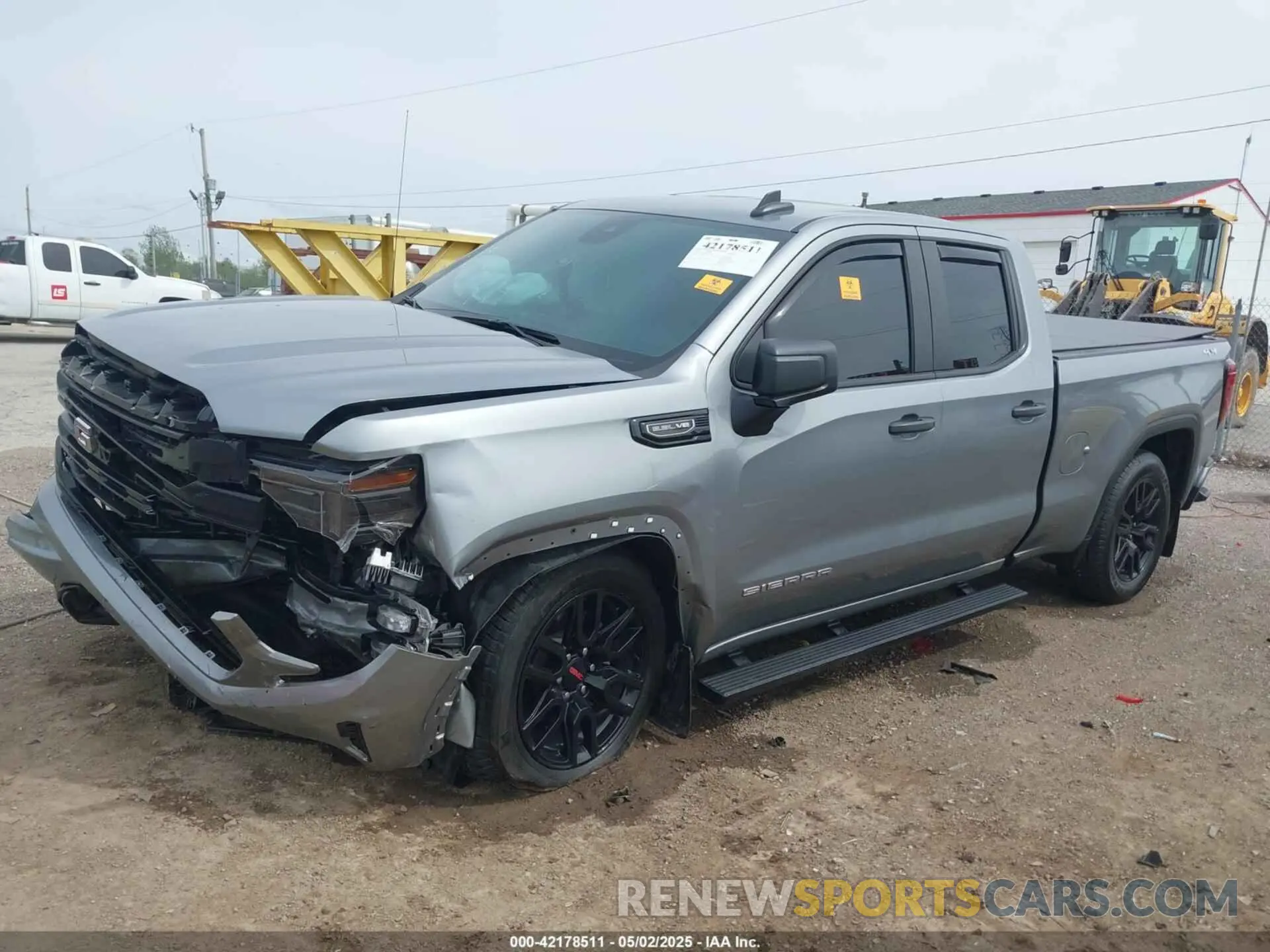 2 Photograph of a damaged car 1GTRUAED9PZ270833 GMC SIERRA 1500 2023