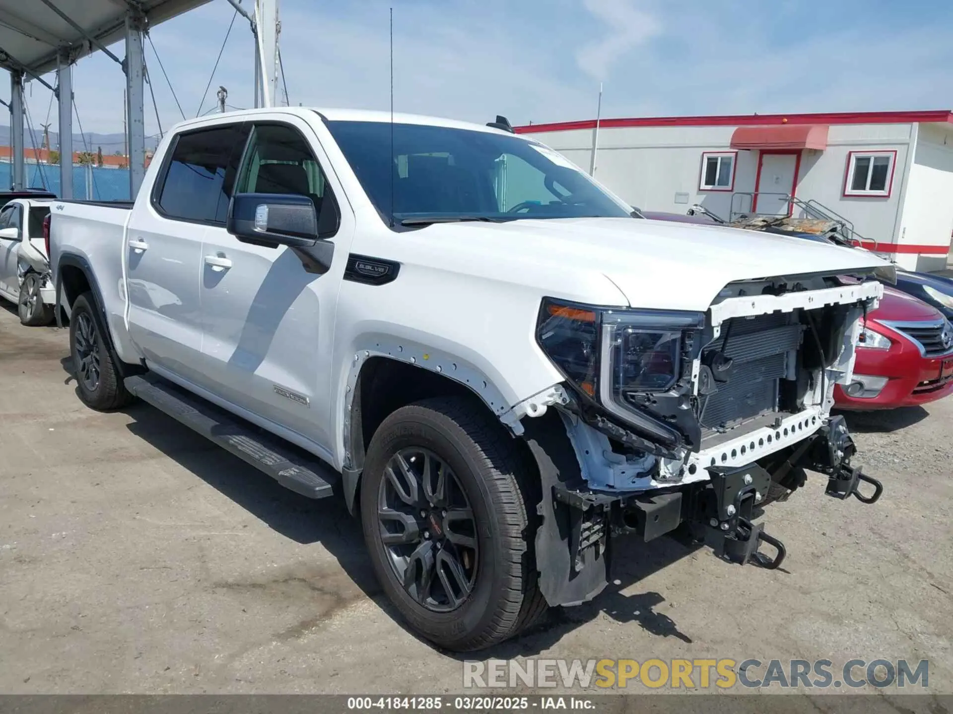 1 Photograph of a damaged car 1GTUUCED5PZ144197 GMC SIERRA 1500 2023