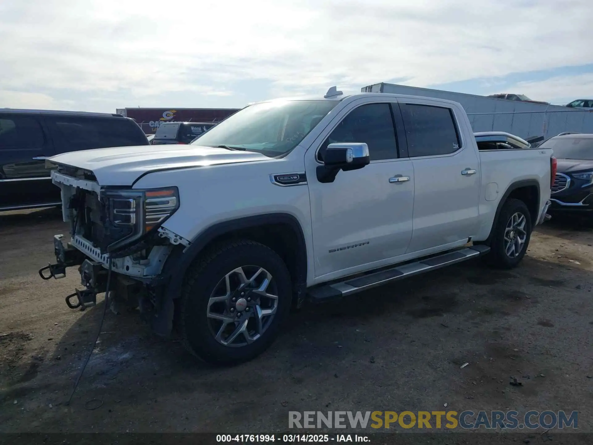 2 Photograph of a damaged car 1GTUUDED4PZ115635 GMC SIERRA 1500 2023