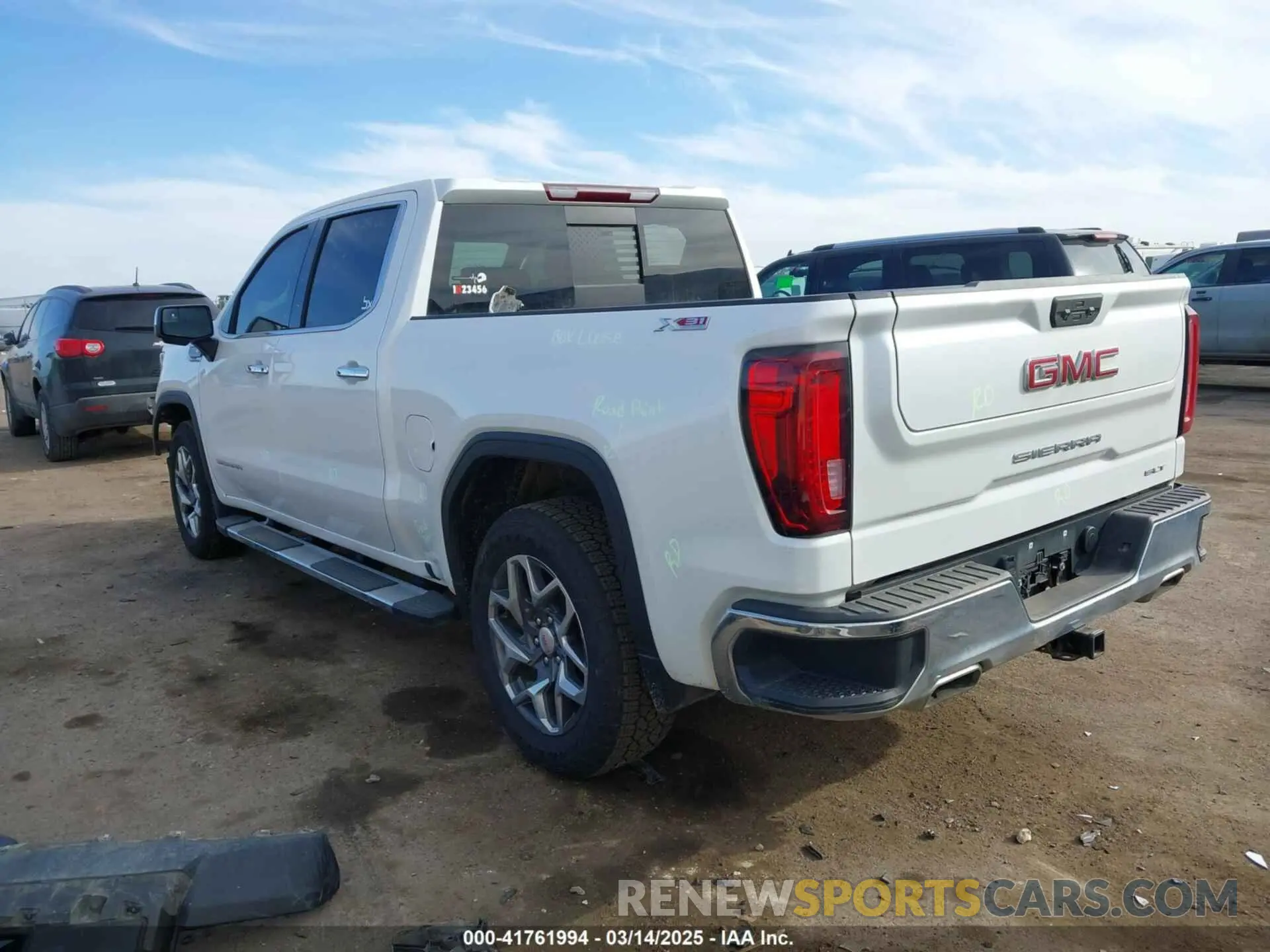 3 Photograph of a damaged car 1GTUUDED4PZ115635 GMC SIERRA 1500 2023