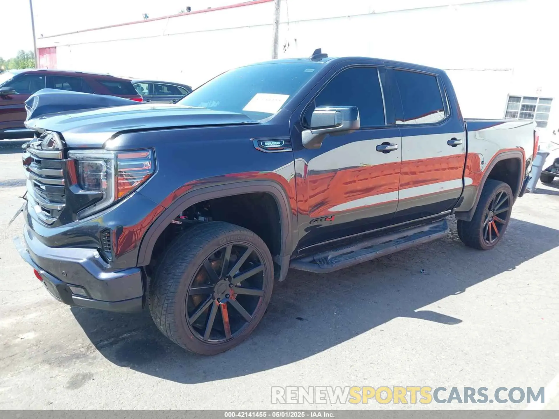 2 Photograph of a damaged car 1GTUUEE85PZ313956 GMC SIERRA 1500 2023