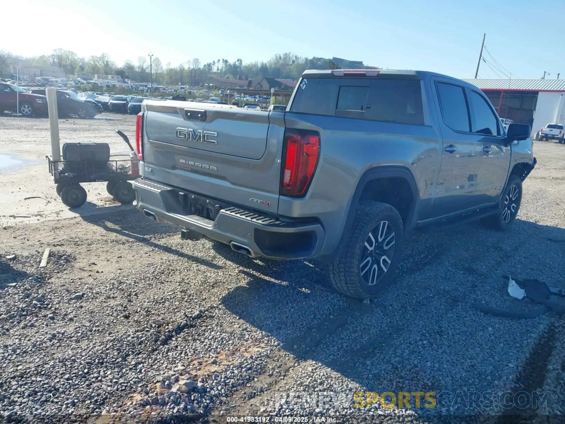 4 Photograph of a damaged car 1GTUUEE89PZ174270 GMC SIERRA 1500 2023