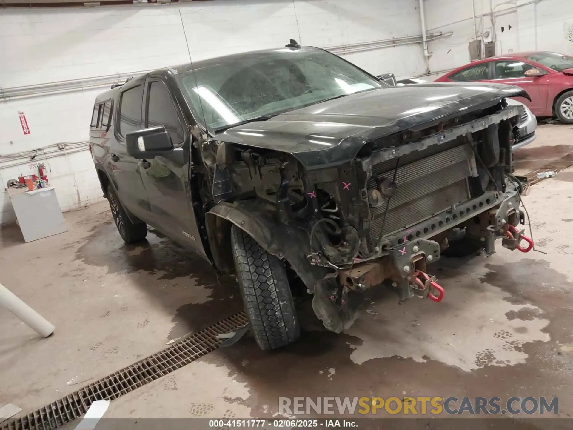 1 Photograph of a damaged car 1GTUUEEL2PZ261075 GMC SIERRA 1500 2023