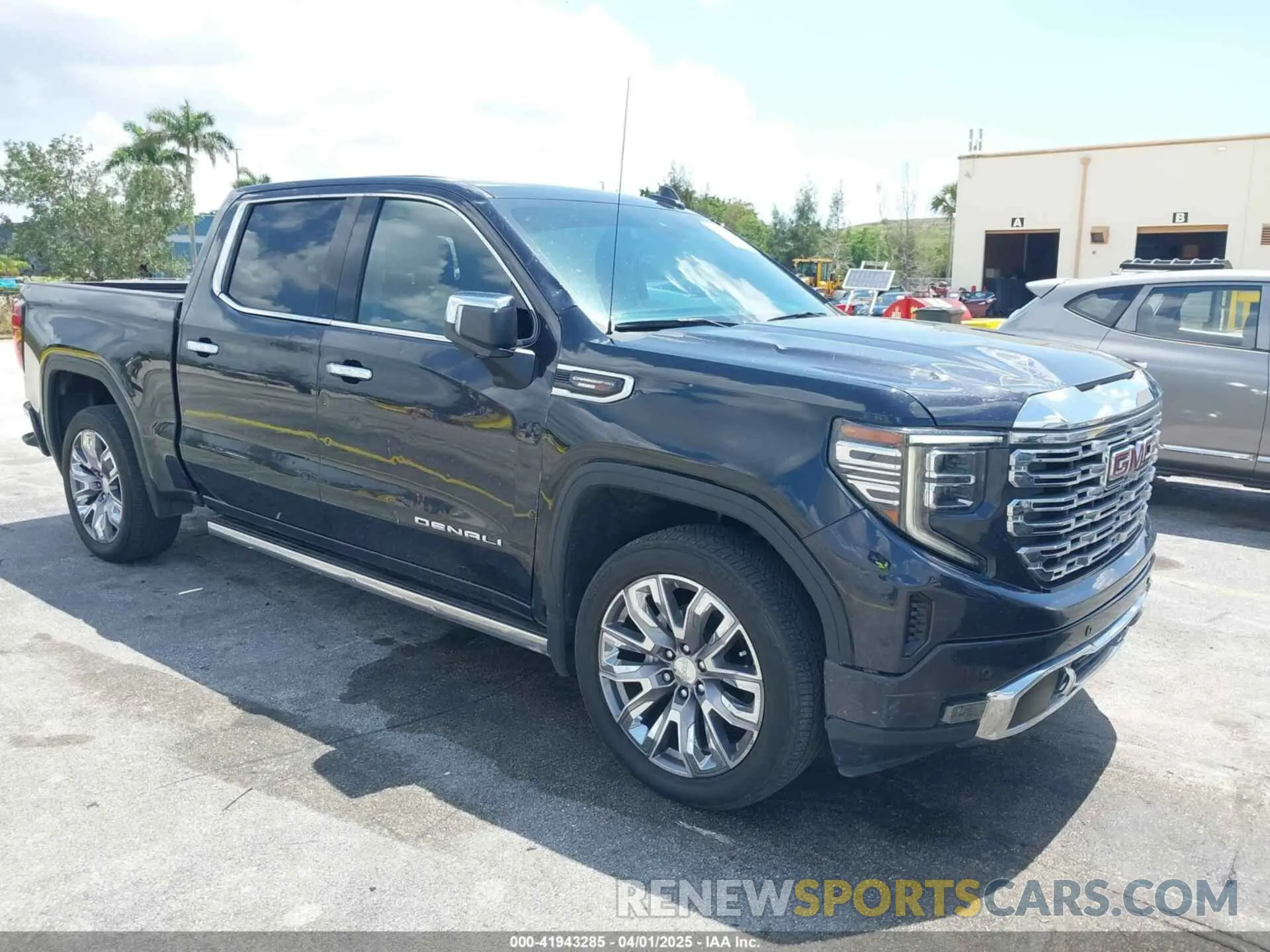 1 Photograph of a damaged car 1GTUUGE81PZ308054 GMC SIERRA 1500 2023