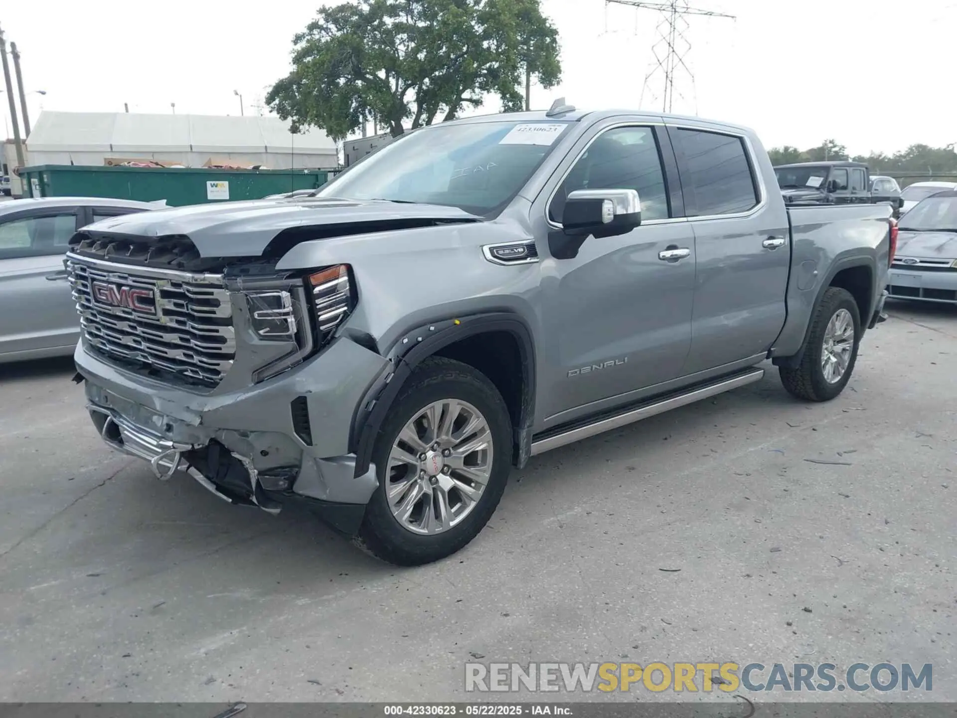 2 Photograph of a damaged car 1GTUUGED7PZ270231 GMC SIERRA 1500 2023