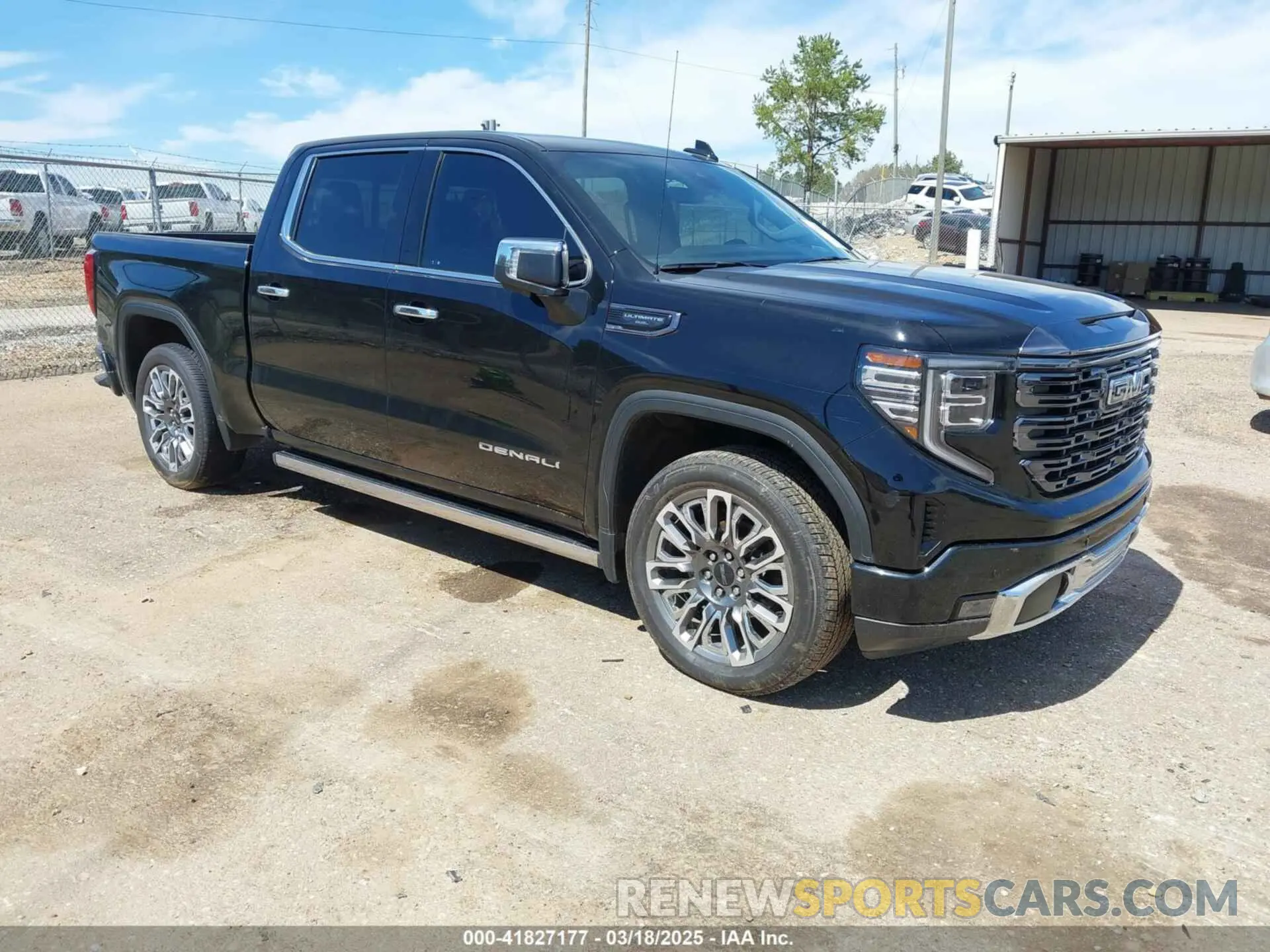 1 Photograph of a damaged car 1GTUUHELXPZ244624 GMC SIERRA 1500 2023