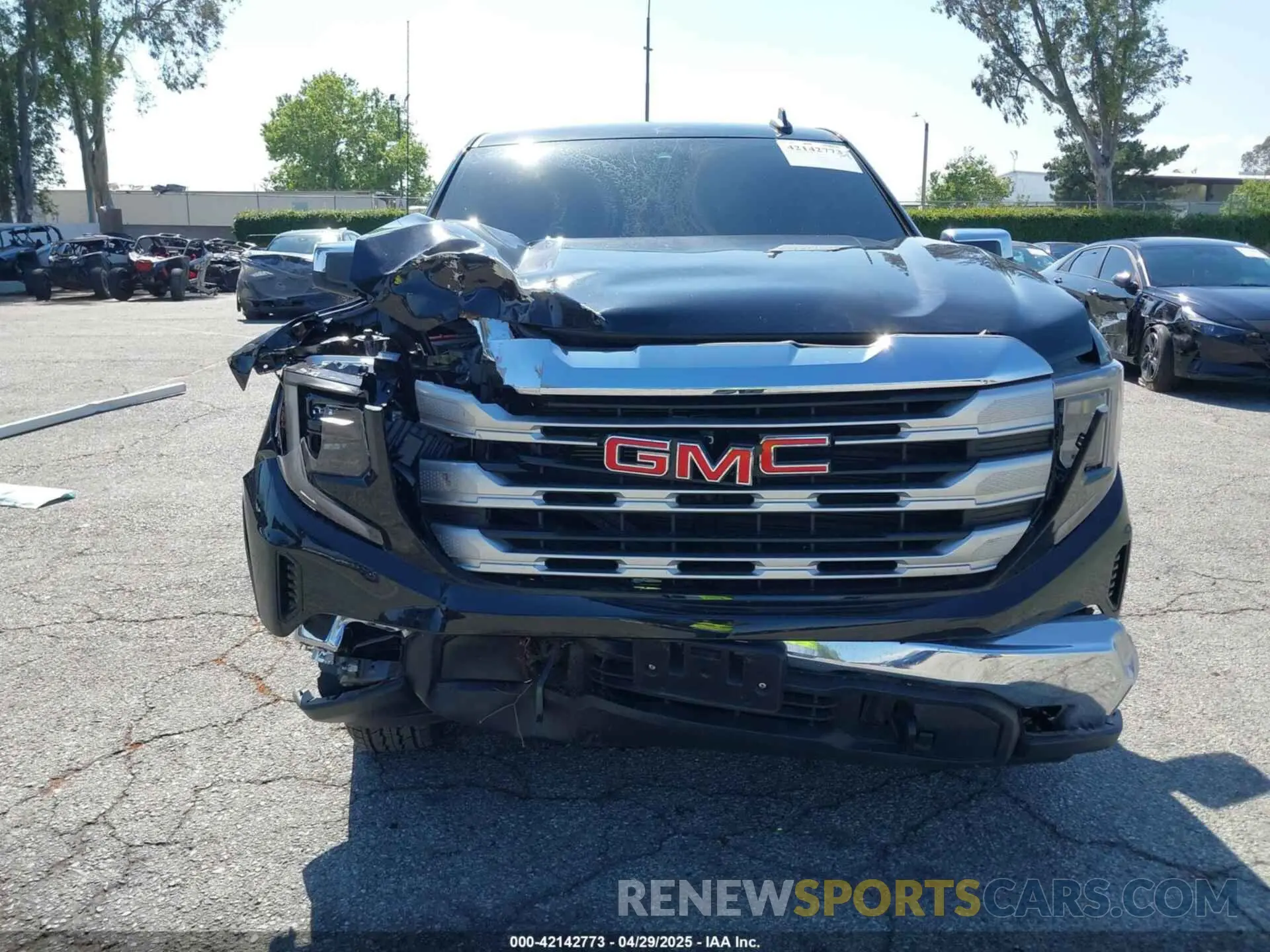 12 Photograph of a damaged car 1GTVUBE81PZ328392 GMC SIERRA 1500 2023