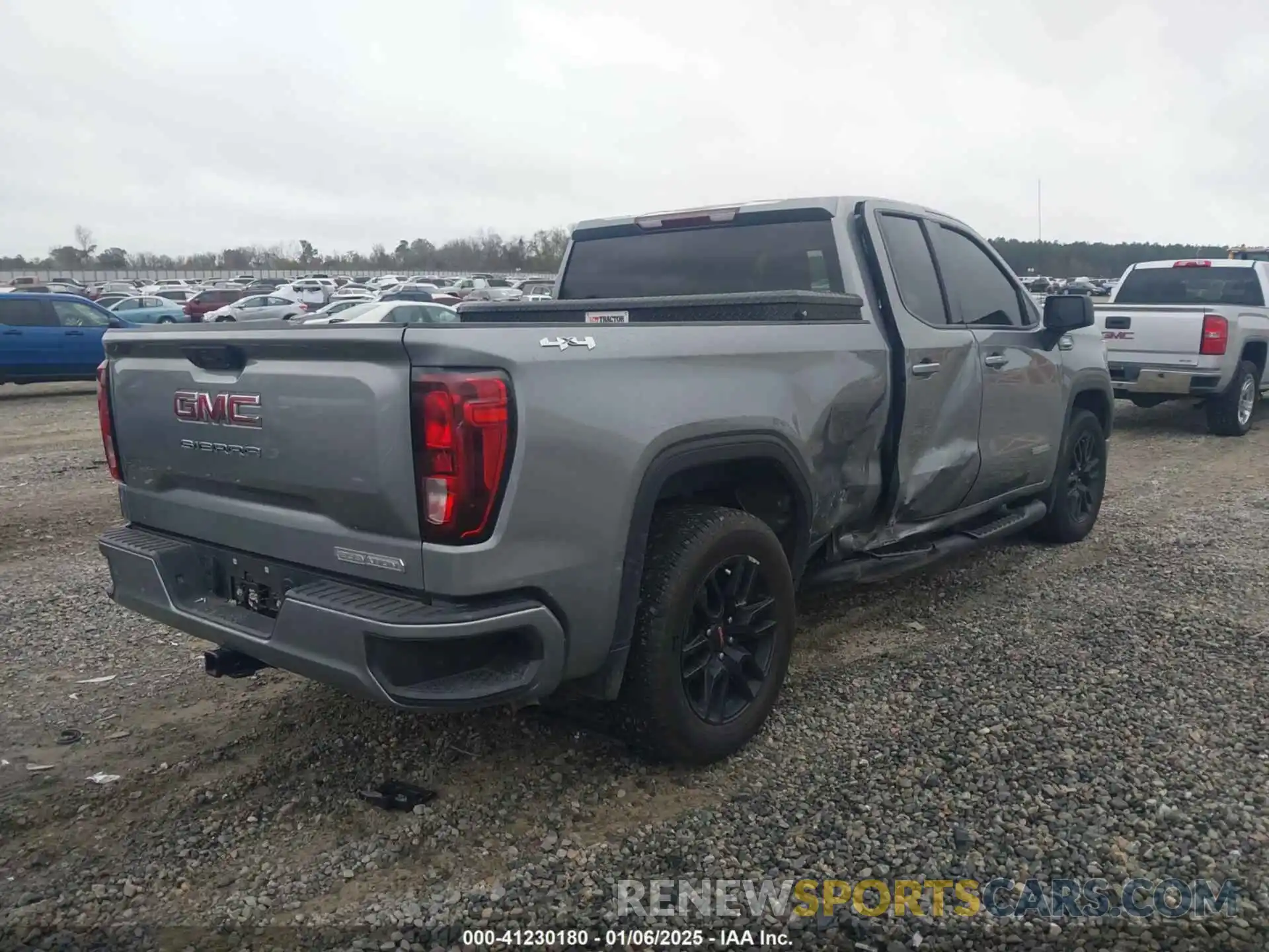 4 Photograph of a damaged car 1GTVUCE83PZ330893 GMC SIERRA 1500 2023