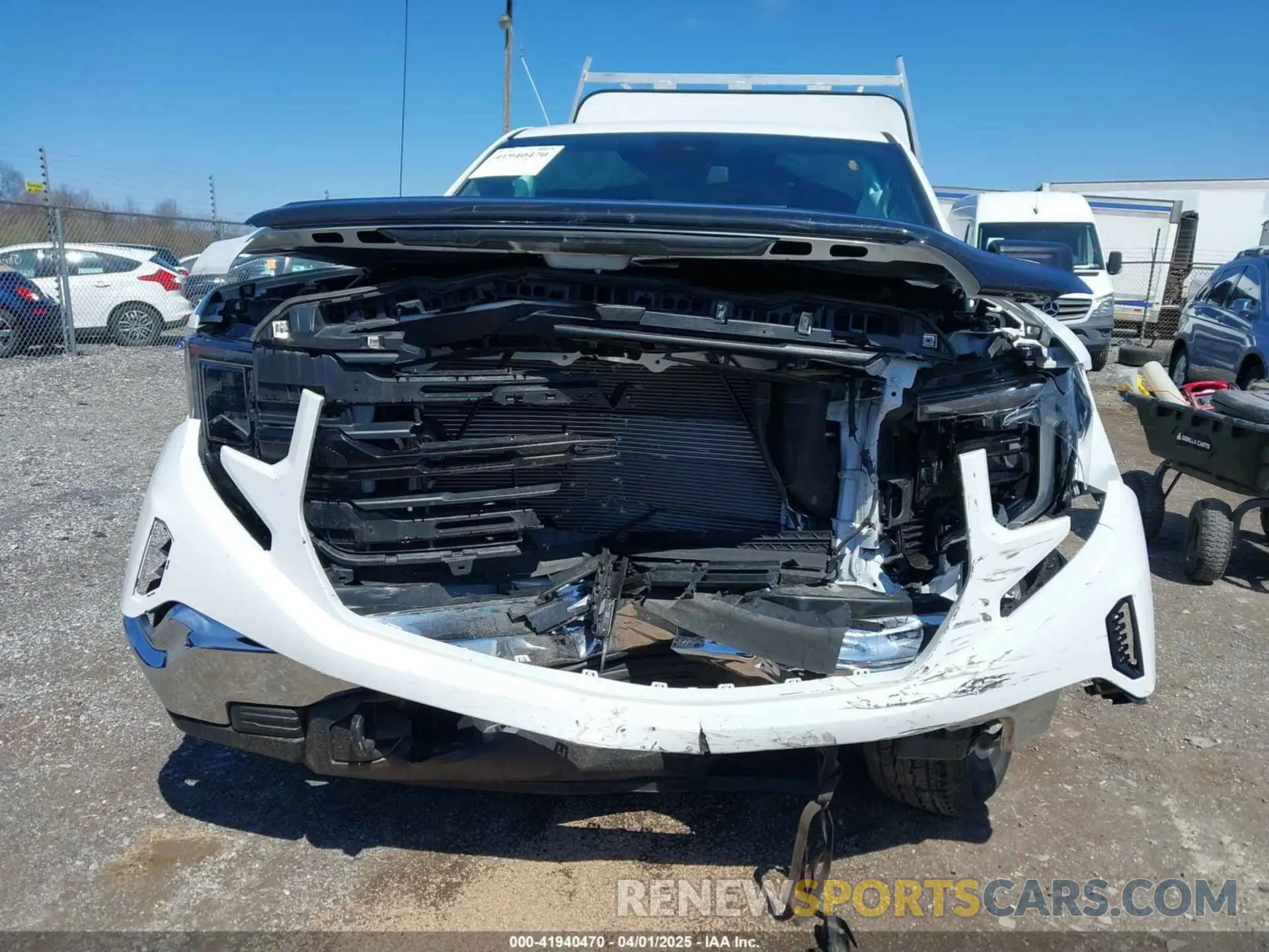 6 Photograph of a damaged car 3GTNUAED2PG351350 GMC SIERRA 1500 2023