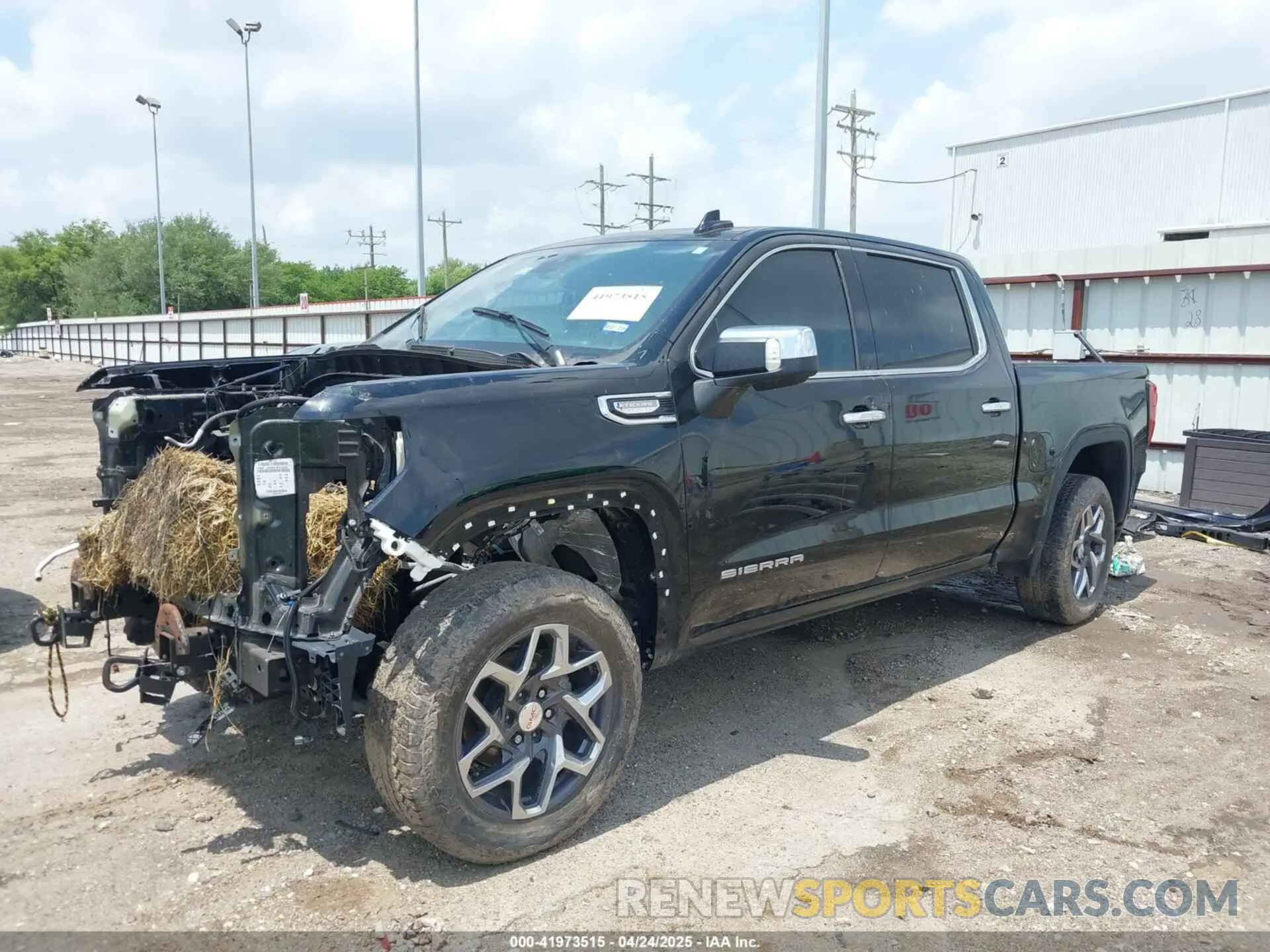 2 Photograph of a damaged car 3GTPHDED2PG169274 GMC SIERRA 1500 2023