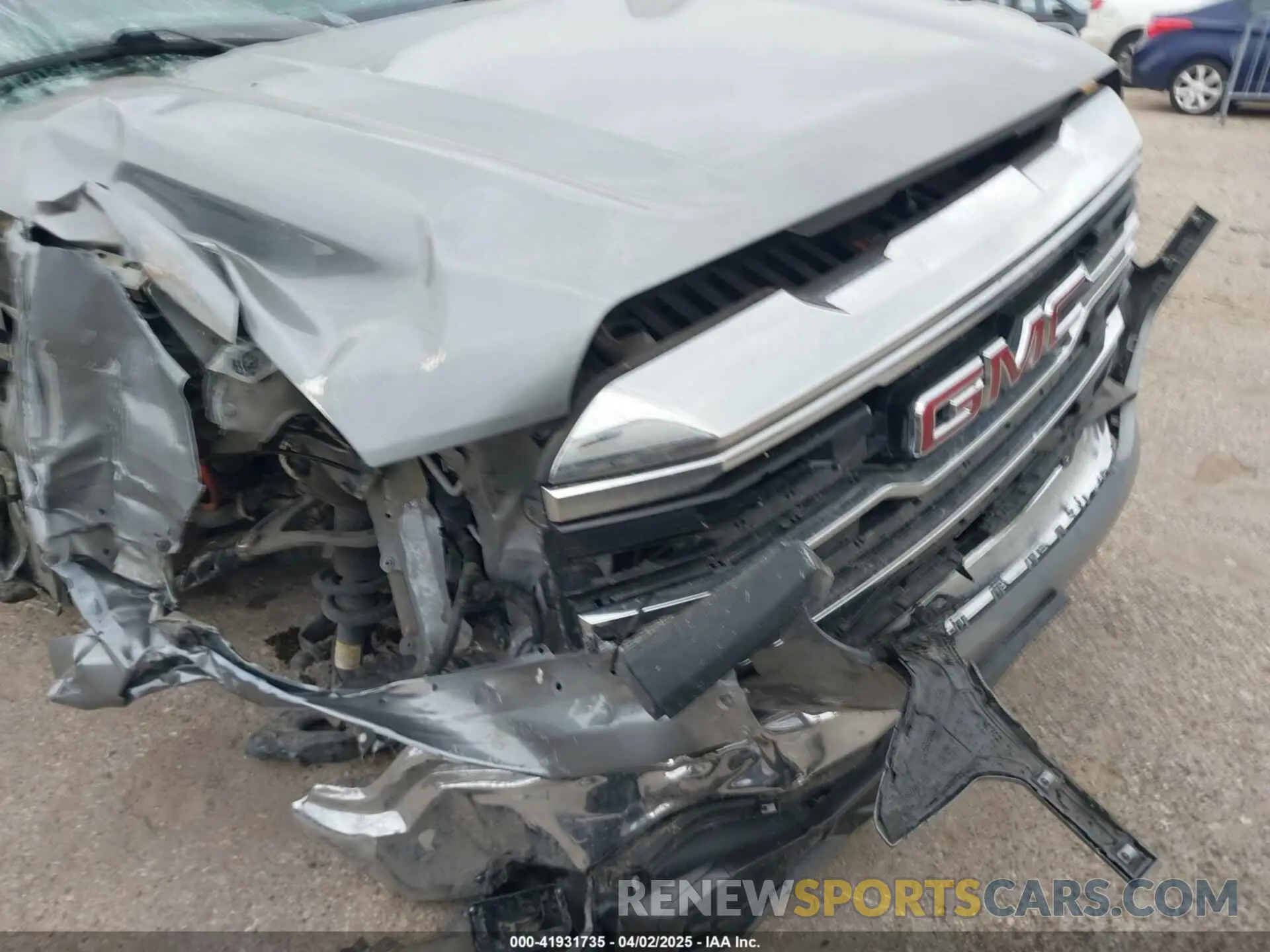 6 Photograph of a damaged car 3GTPHDED8PG122220 GMC SIERRA 1500 2023