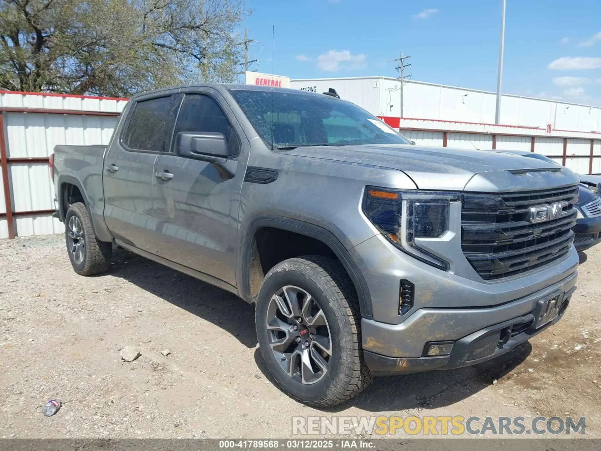 1 Photograph of a damaged car 3GTPUCEK5PG241296 GMC SIERRA 1500 2023